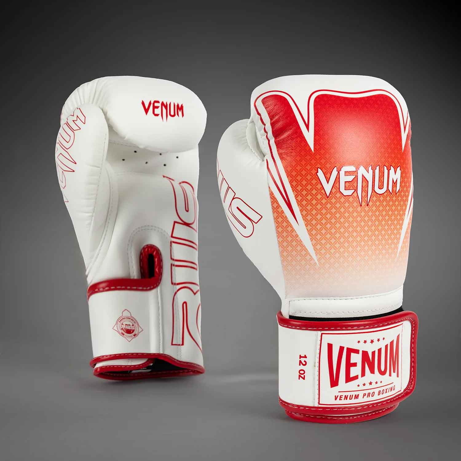 Venum x RWS 2.0 Boxing Gloves／ヴェナム×ラジャダムナン・ワールド・シリーズ 2.0 ボクシンググローブ（白）