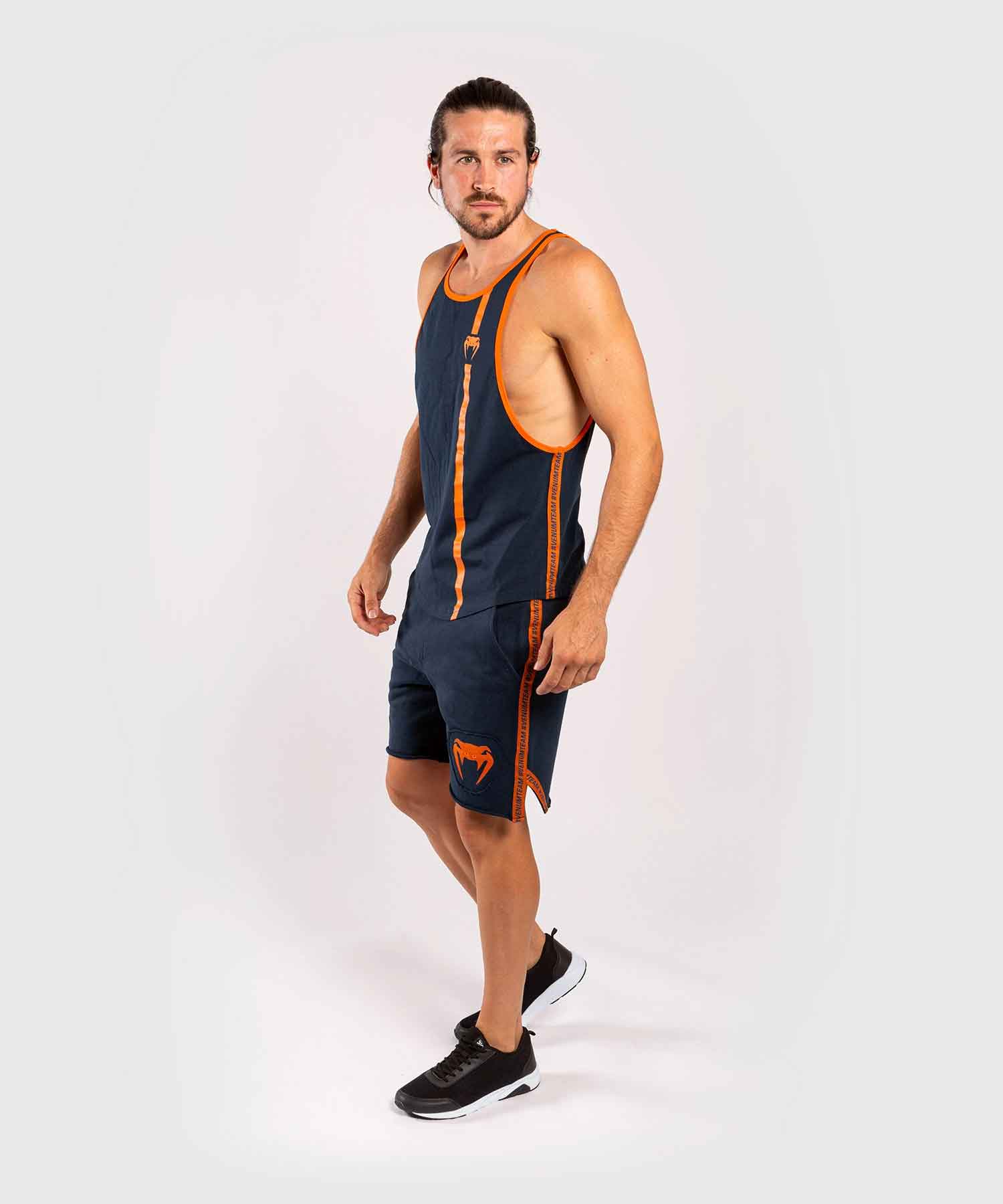 ✨✨ラグビータンクトップ短パンセット ネイビー/オレンジ　Mサイズ CUTBACK 2.0 TANK TOP／カットバック 2.0 タンクトップ（ネイビー
