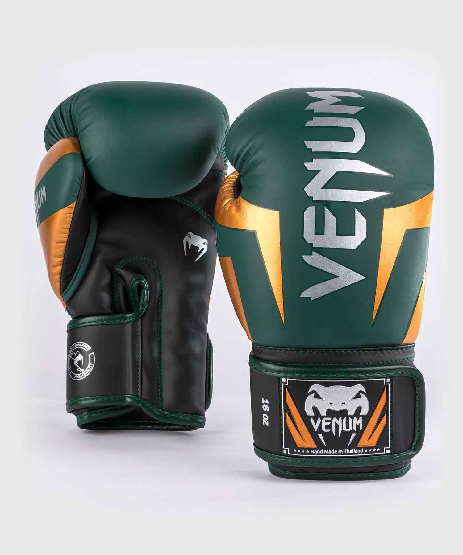 Elite Boxing Gloves／エリート ボクシンググローブ（グリーン／シルバー／ブロンズゴールド／黒）