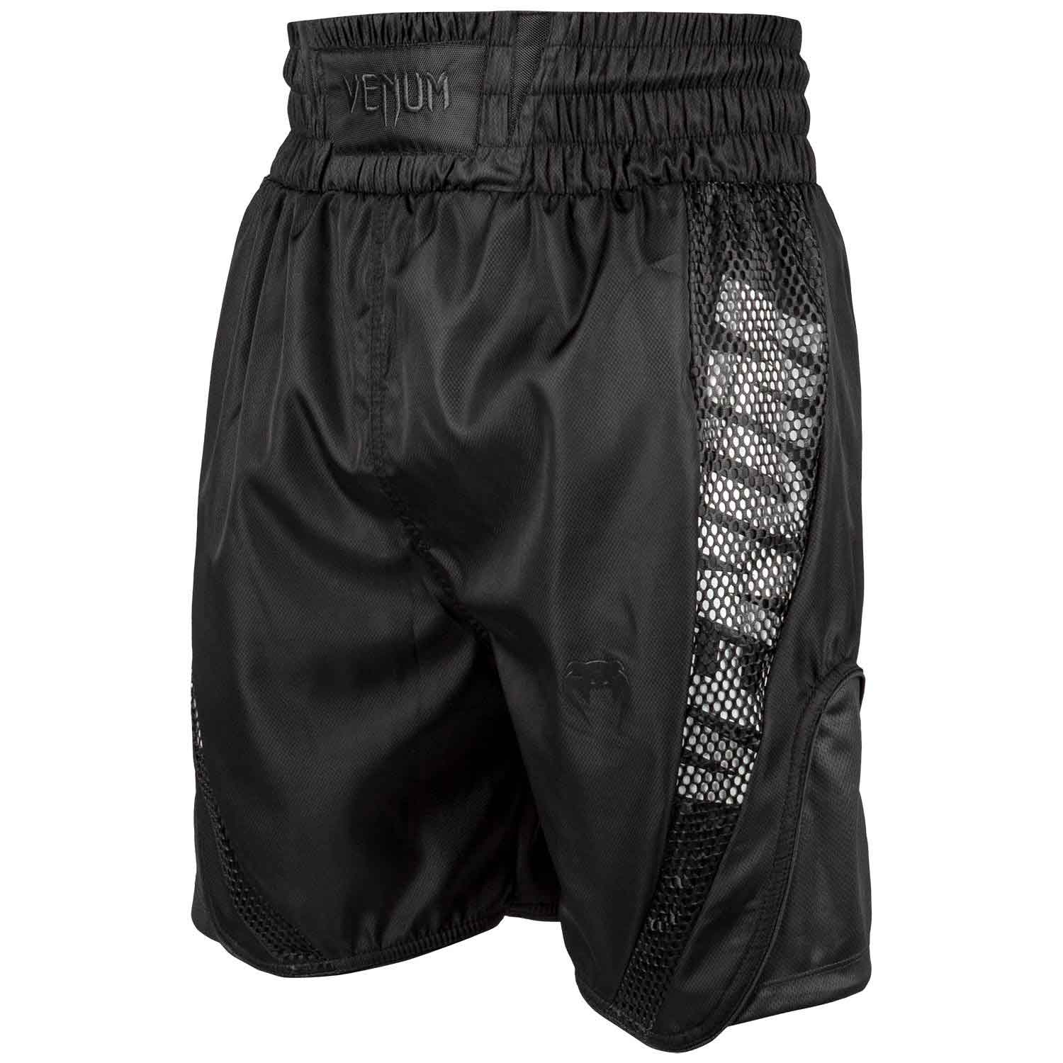 ELITE BOXING SHORTS 2018／エリート ボクシングショーツ 2018（マットブラック）