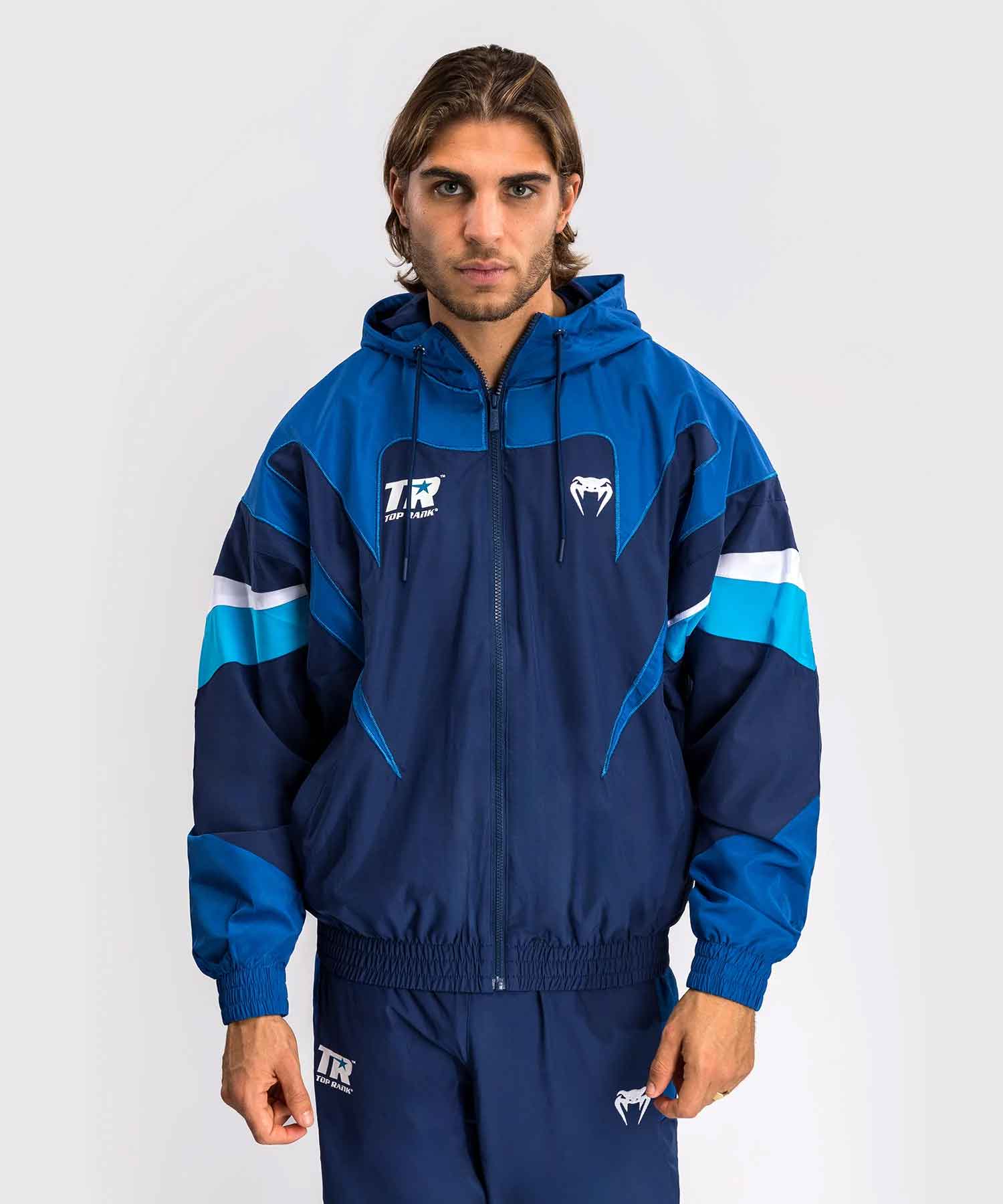 Venum X Top Rank Original Men's Hooded Tracksuit Jacket／ヴェナム ×トップランク オリジナル メンズ フーデッド トラックスーツジャケット