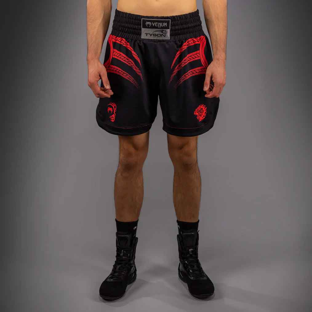 Venum x Mike Tyson Tiger Boxing Shorts／ヴェナム×マイク・タイソン タイガー ボクシングショーツ（ブラック）
