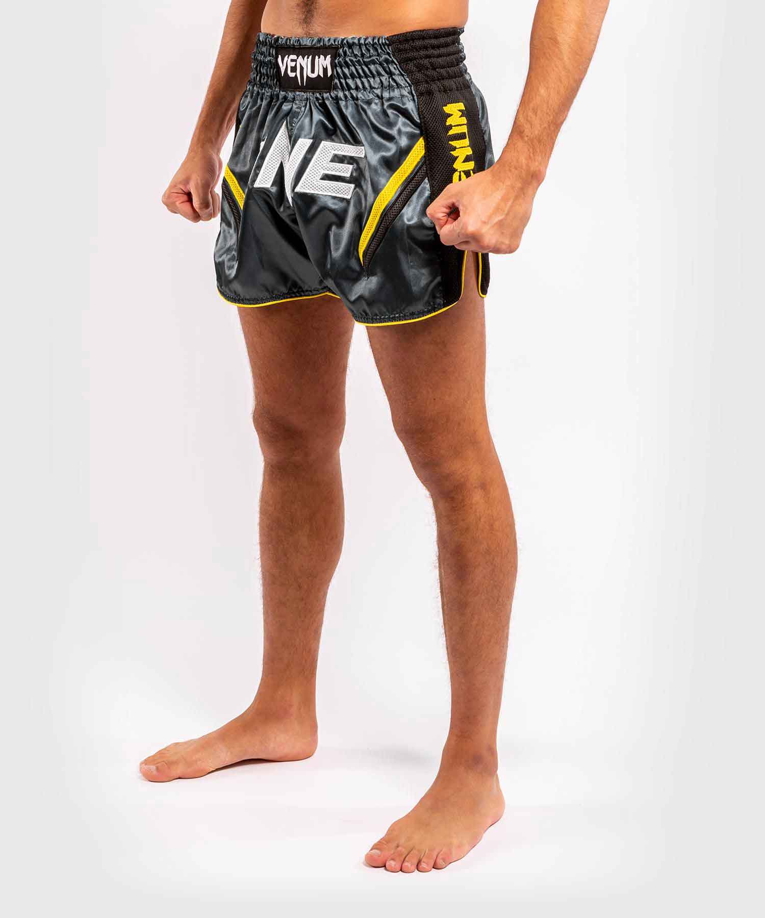 VENUM／ヴェナム　ムエタイショーツ　　VENUM×ONE FC IMPACT MUAY THAI SHORTS／VENUM×ONE FC インパクト ムエタイショーツ（ダークグレー）