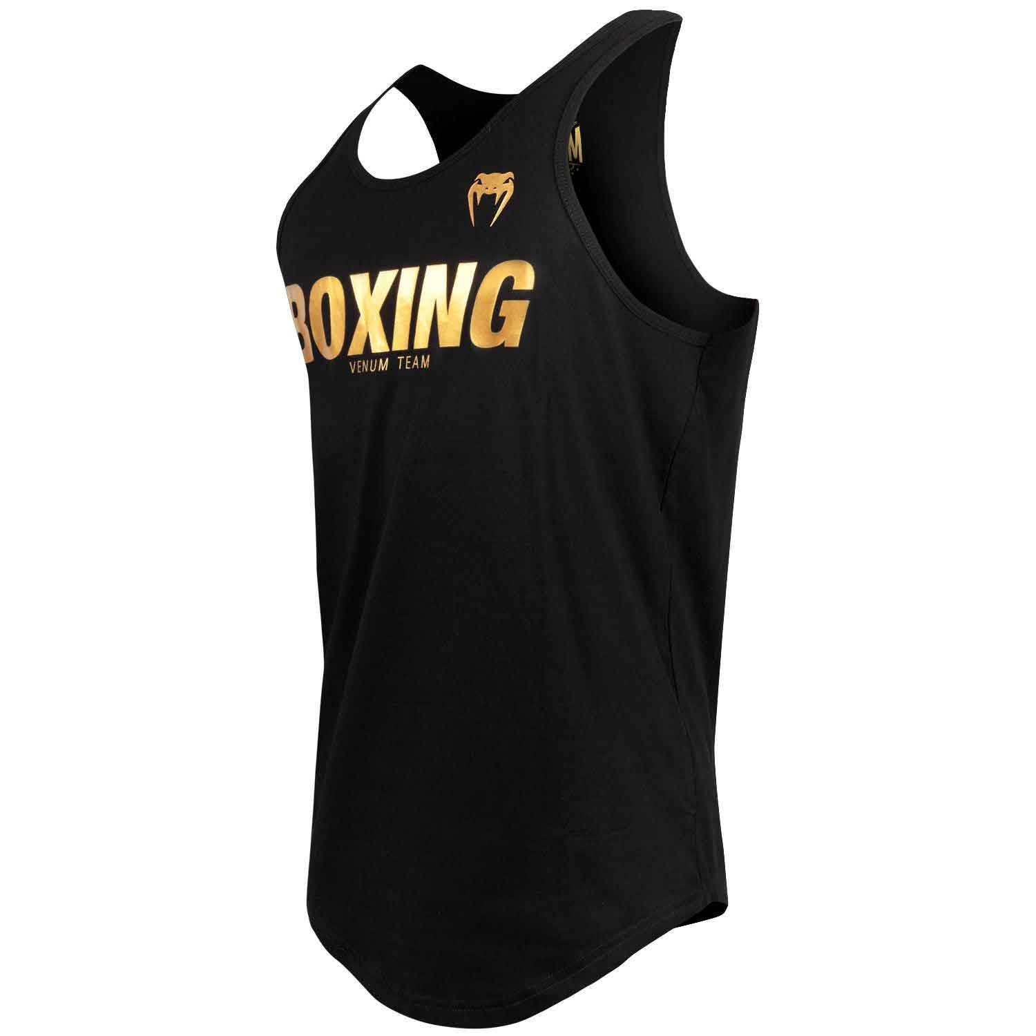 VENUM／ヴェナム　タンクトップ　　BOXING VT TANK TOP／ボクシング VT（ヴェナムチーム）タンクトップ（黒／ゴールド）