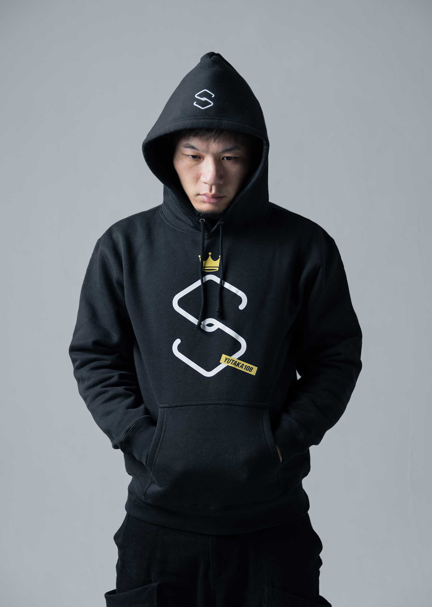 Tri-Fight／トライファイト　　YUTAKA SAITO S-CAGE PULLOVER HOODIE／斎藤裕 S-ケージ プルオーバー フーディー（パーカー）黒