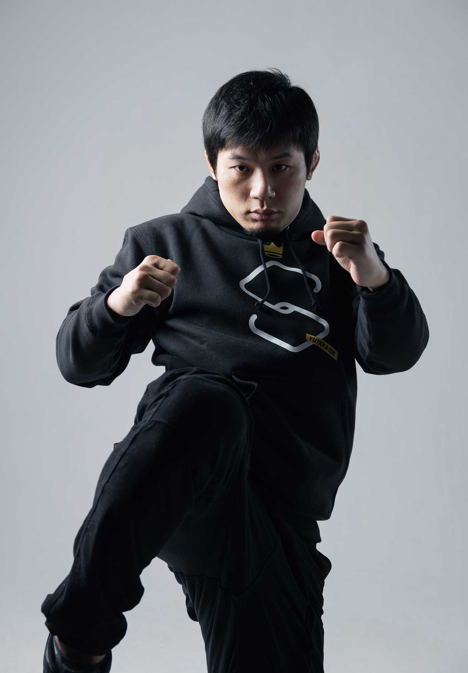 Tri-Fight／トライファイト　　YUTAKA SAITO S-CAGE PULLOVER HOODIE／斎藤裕 S-ケージ プルオーバー フーディー（パーカー）黒