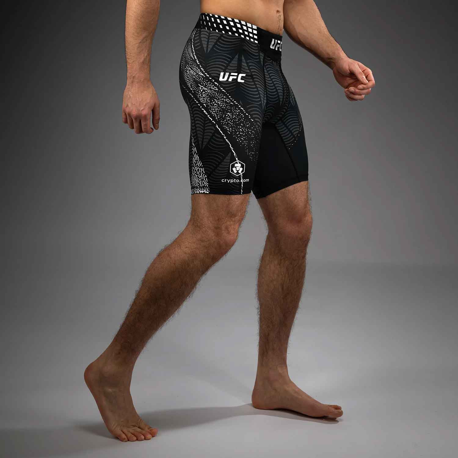 VENUM／ヴェナム　コンプレッション・バーリトゥードショーツ　　UFC Zenith by Venum Authentic Fight Night Men’s Black Vale Tudo Short／UFC ゼニス by ヴェナム オーセンティック ファイトナイト メンズ バーリトゥードショーツ（ブラック）