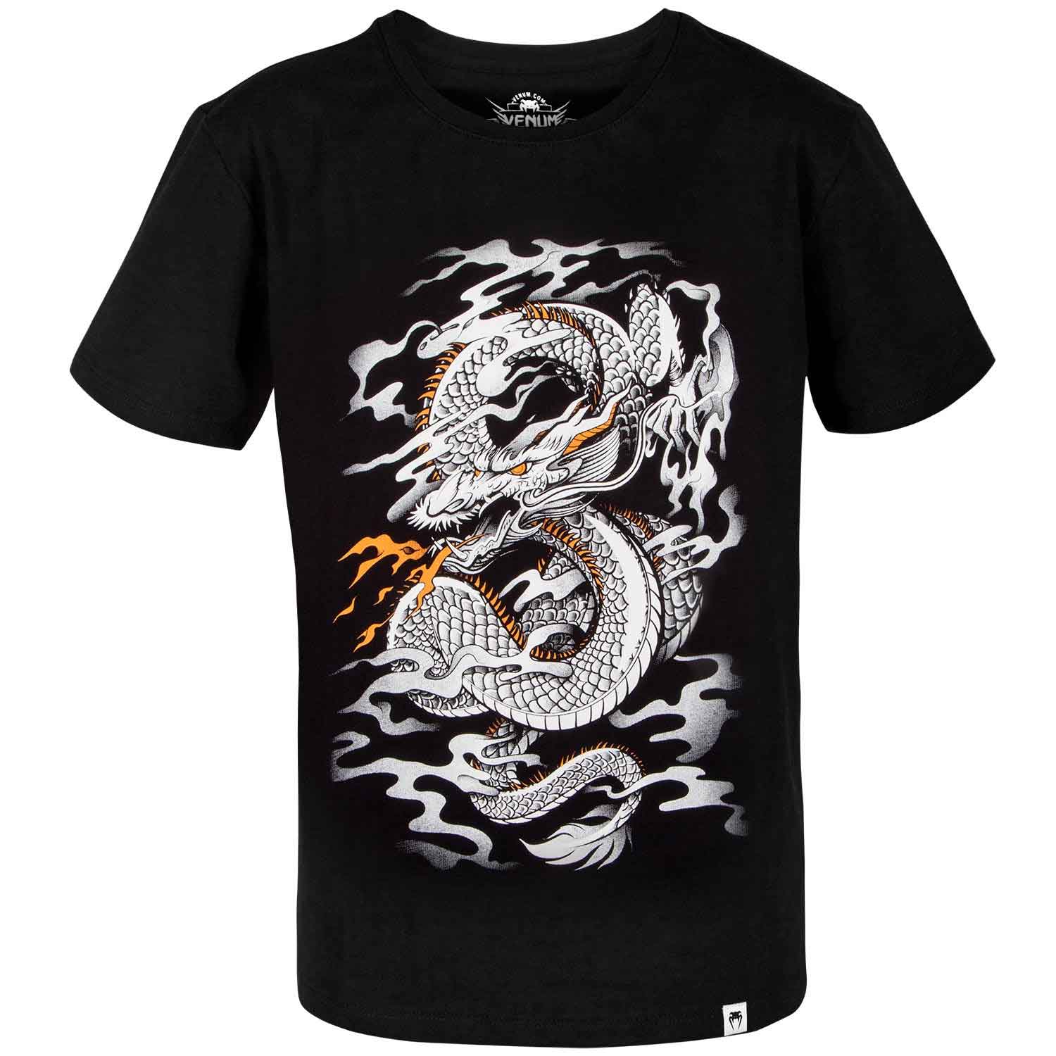 VENUM KIDS／キッズ　Tシャツ　　DRAGON'S FLIGHT T-SHIRT KIDS／ドラゴンズフライト キッズ Tシャツ（黒／白）