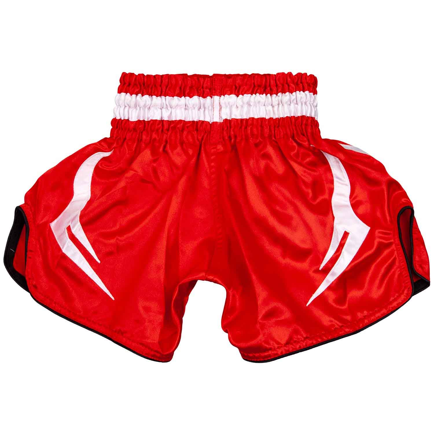 VENUM KIDS／キッズ　ムエタイショーツ　　BANGKOK INFERNO KIDS MUAY THAI SHORTS／バンコク・インフェルノ キッズ ムエタイショーツ（レッド／白）