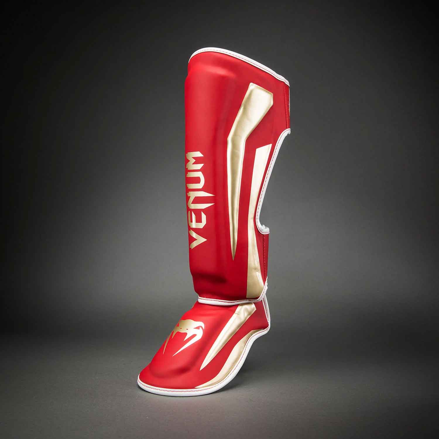 VENUM／ヴェナム　シンガード（レガース）　　Elite Shin Guards／エリート シンガード（レッド／ゴールド）