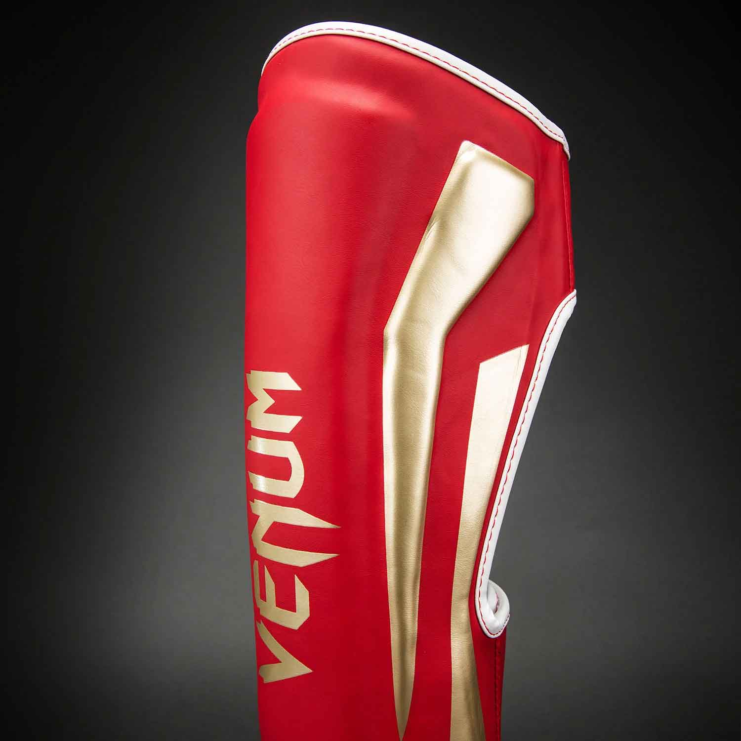 VENUM／ヴェナム　シンガード（レガース）　　Elite Shin Guards／エリート シンガード（レッド／ゴールド）
