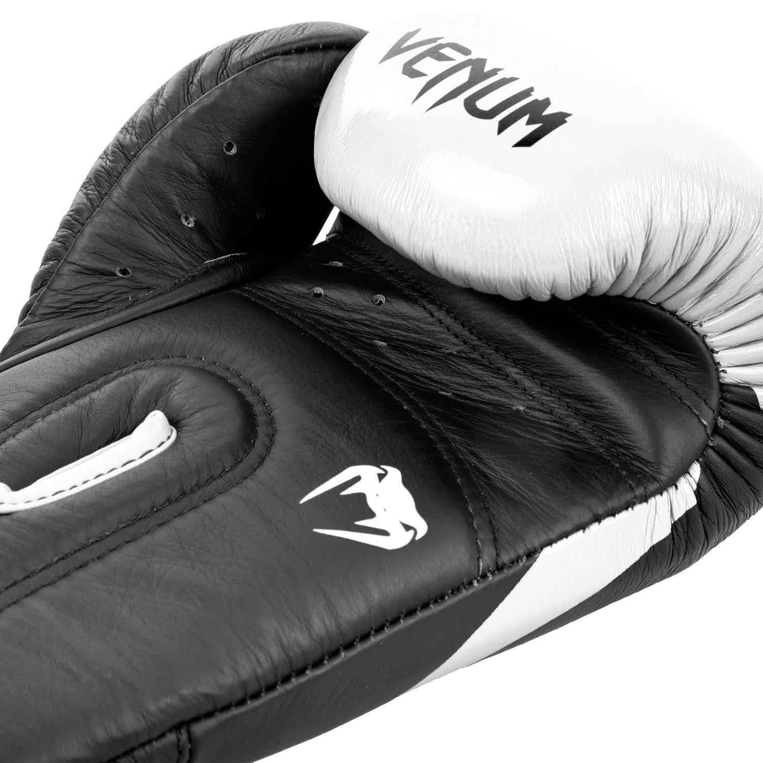 VENUM／ヴェナム　ボクシンググローブ　　HAMMER PRO BOXING GLOVES VELCRO／ハンマー プロボクシンググローブ ベルクロ（黒／白）