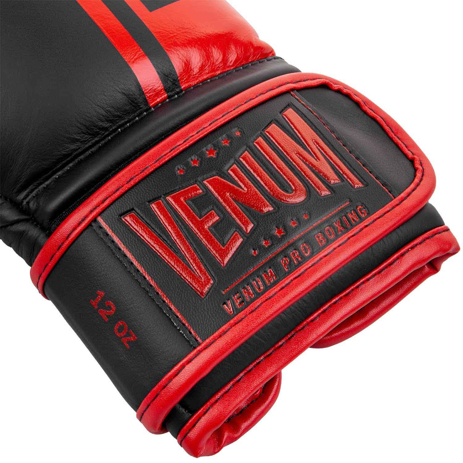 VENUM／ヴェナム　ボクシンググローブ　　SHIELD PRO BOXING GLOVES VELCRO／シールド プロボクシンググローブ ベルクロ（レッドデビル）