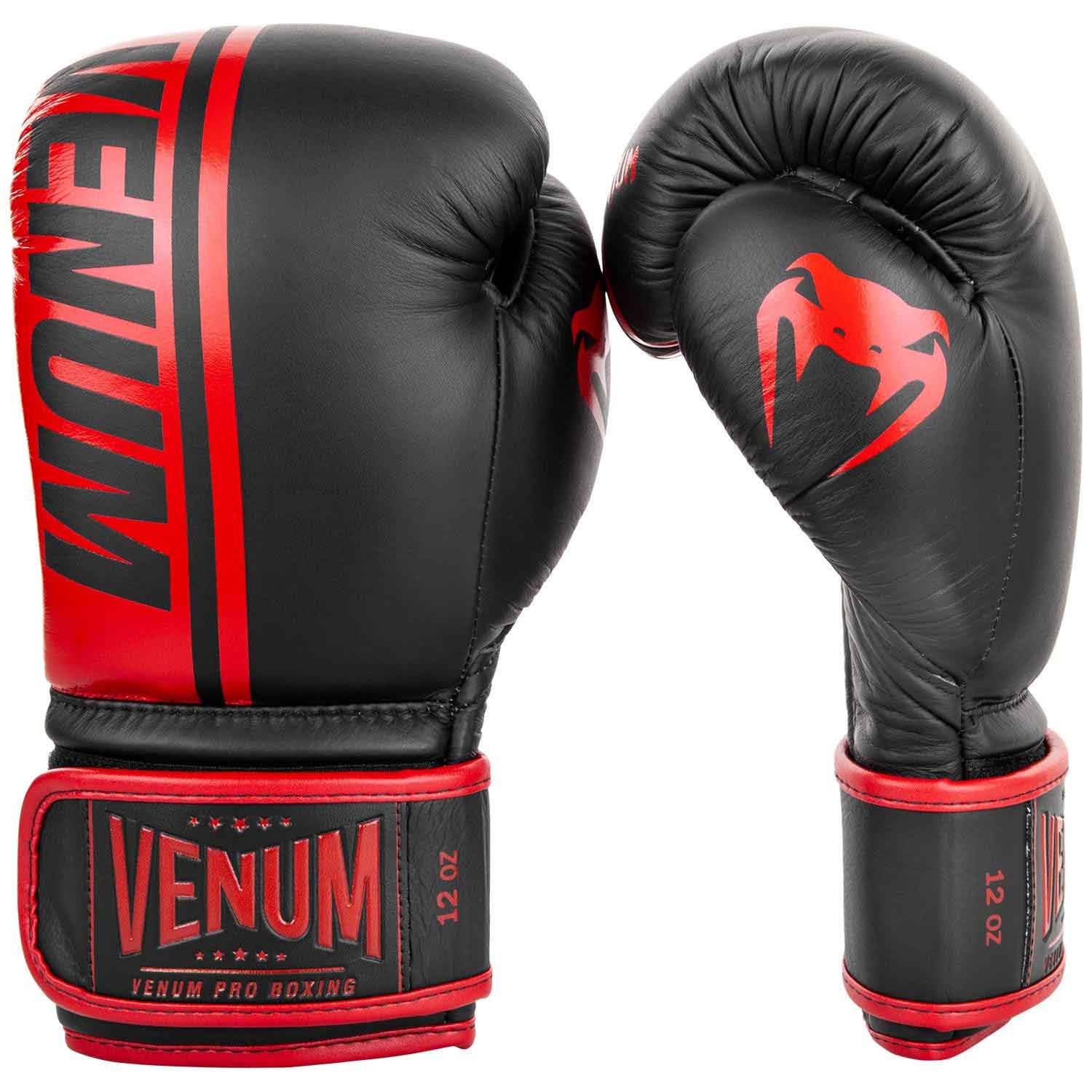 VENUM／ヴェナム　ボクシンググローブ　　SHIELD PRO BOXING GLOVES VELCRO／シールド プロボクシンググローブ ベルクロ（レッドデビル）