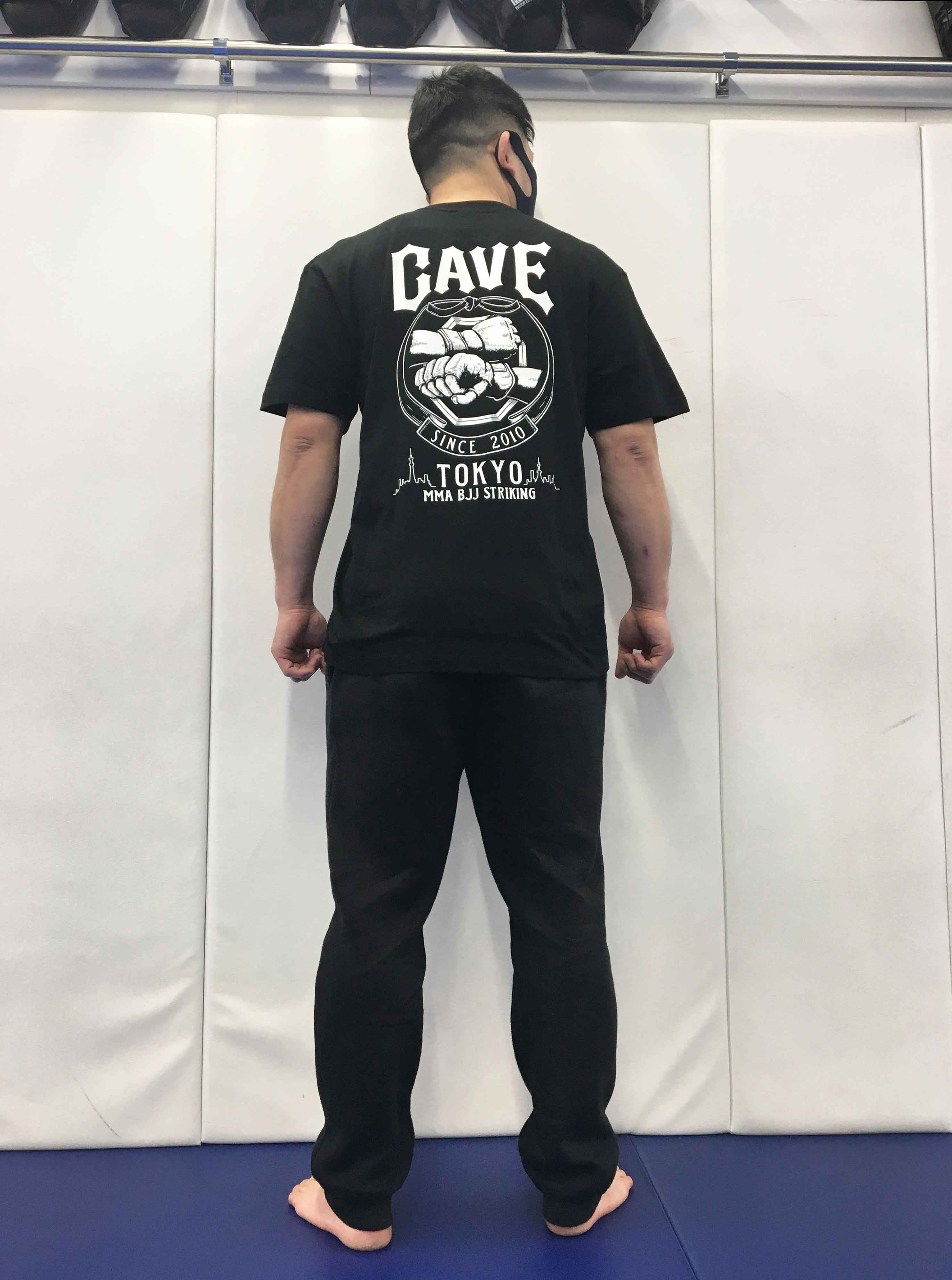 総合格闘技MMAブランド／その他　Tシャツ　　CAVE BIG LOGO T-SHIRT／CAVE ビッグロゴ Tシャツ