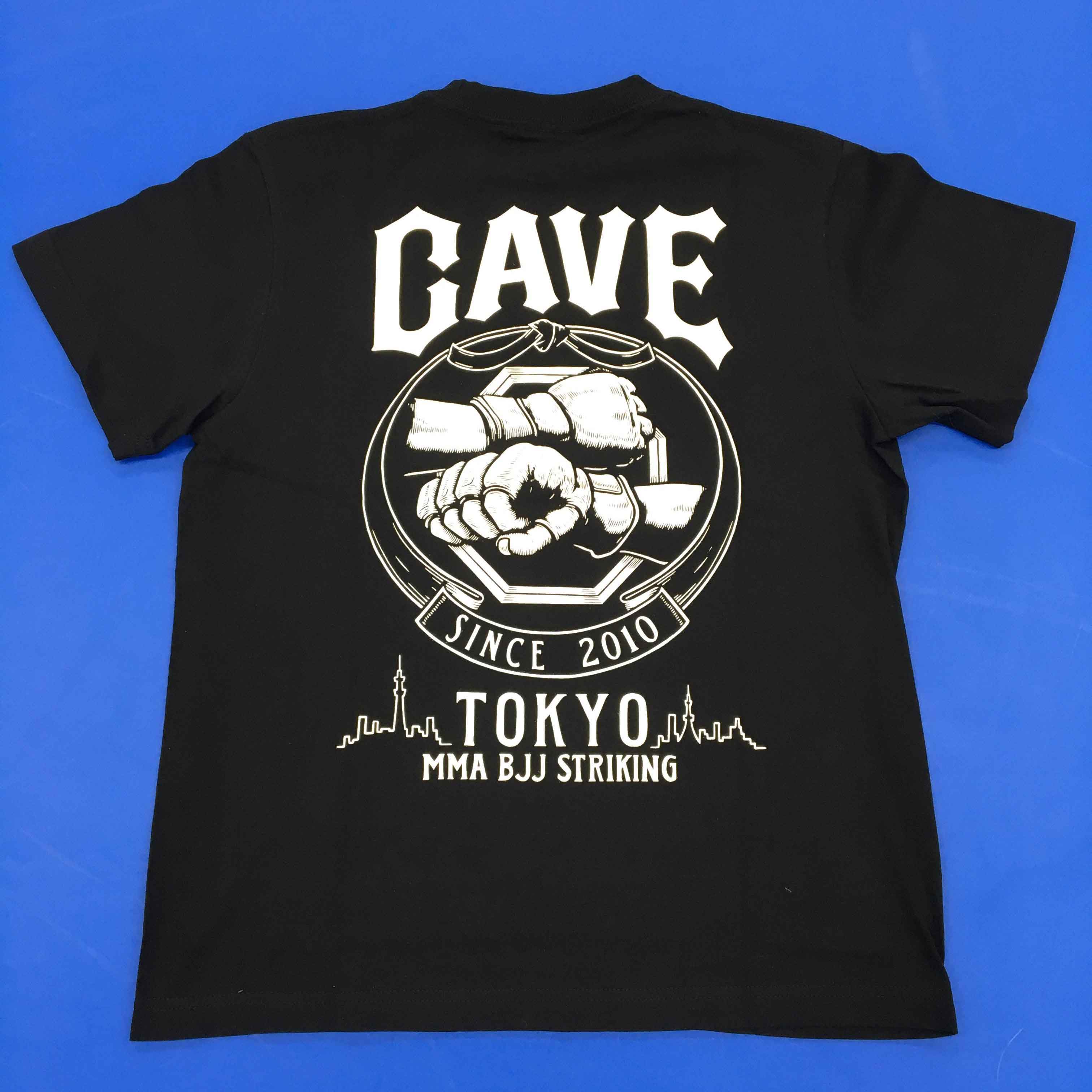 総合格闘技MMAブランド／その他　Tシャツ　　CAVE BIG LOGO T-SHIRT／CAVE ビッグロゴ Tシャツ