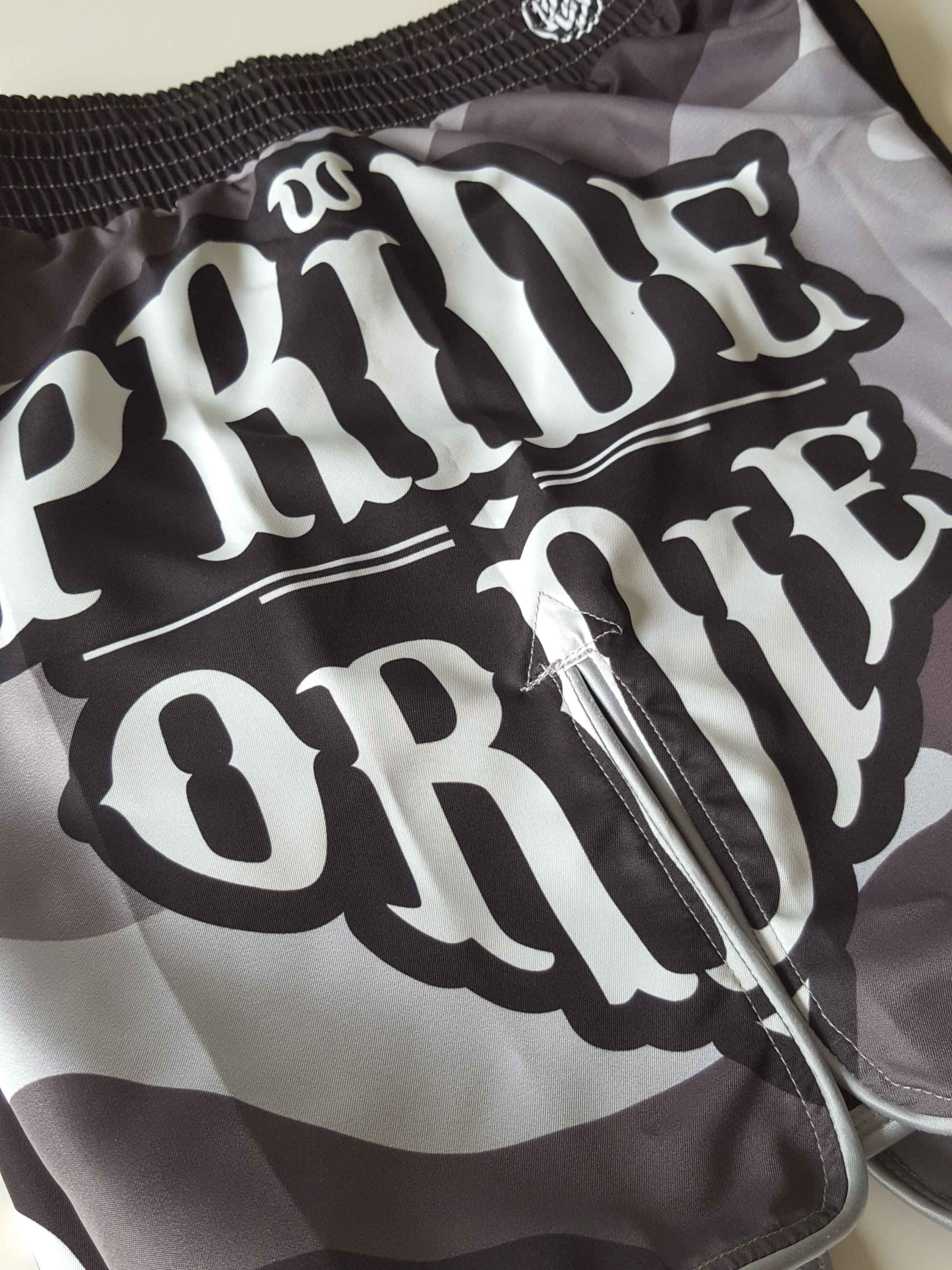 PRIDE OR DIE(PRiDEorDiE)／プライド オア ダイ　ファイトショーツ　　RECKLESS Urban Camo Fight Shorts／レックレス（アーバンカモ）ファイトショーツ