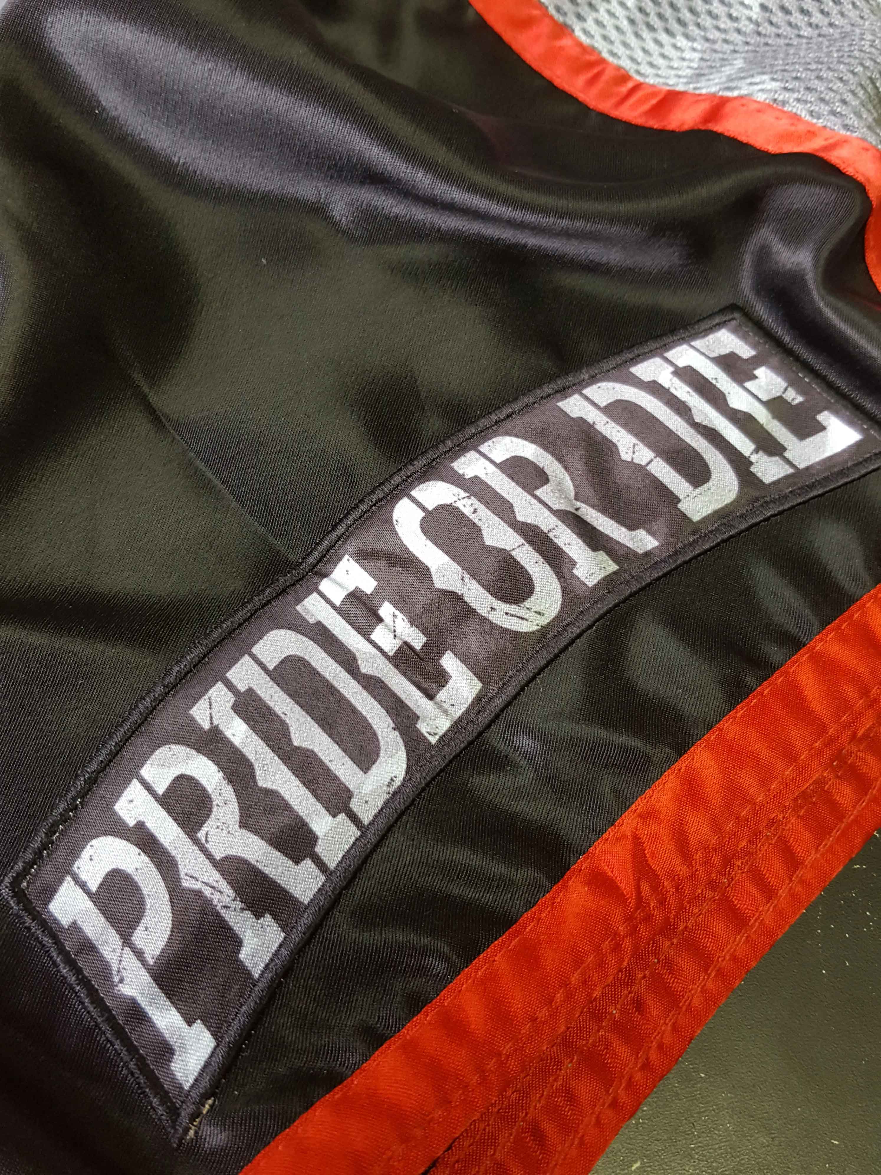 PRIDE OR DIE(PRiDEorDiE)／プライド オア ダイ　ムエタイショーツ　　RAW TRAINING CAMP Muay Thai Shorts Urban Camo／ロウ トレーニングキャンプ ムエタイショーツ（アーバンカモ）