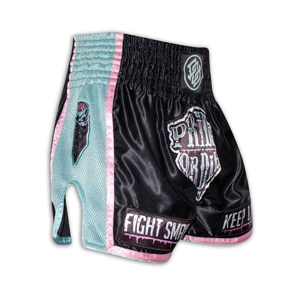 PRIDE OR DIE(PRiDEorDiE)／プライド オア ダイ　ムエタイショーツ　　Z-CAMP Muay Thai Shorts／Z-キャンプ ムエタイショーツ