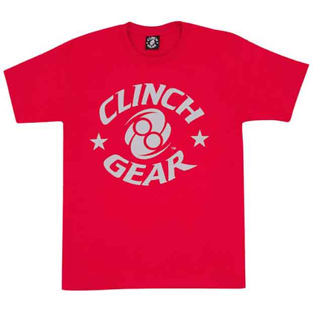 Clinch Gear／クリンチギア　Tシャツ　　クラシック（赤）