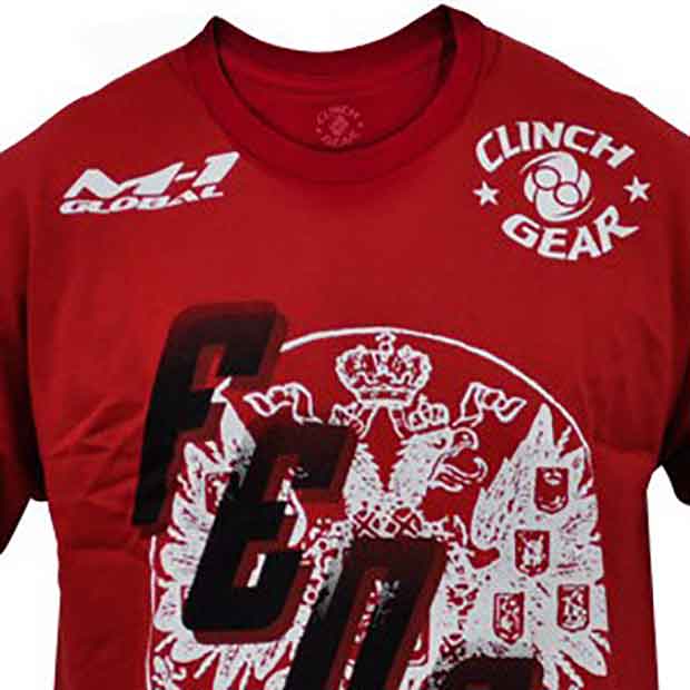 Clinch Gear／クリンチギア　Tシャツ　　エメリヤーエンコ・ヒョードル Strikeforce Chicago 入場モデル