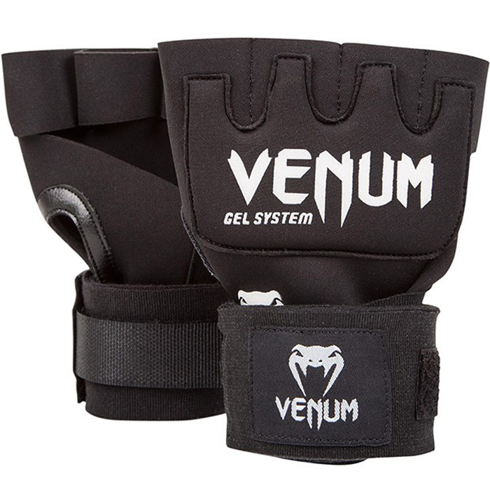 VENUM／ヴェナム　アクセサリー　VENUM WOMEN／レディース　アクセサリー　　KONTACT GEL GLOVE WRAPS／コンタクト ジェル・グローブラップ（黒）