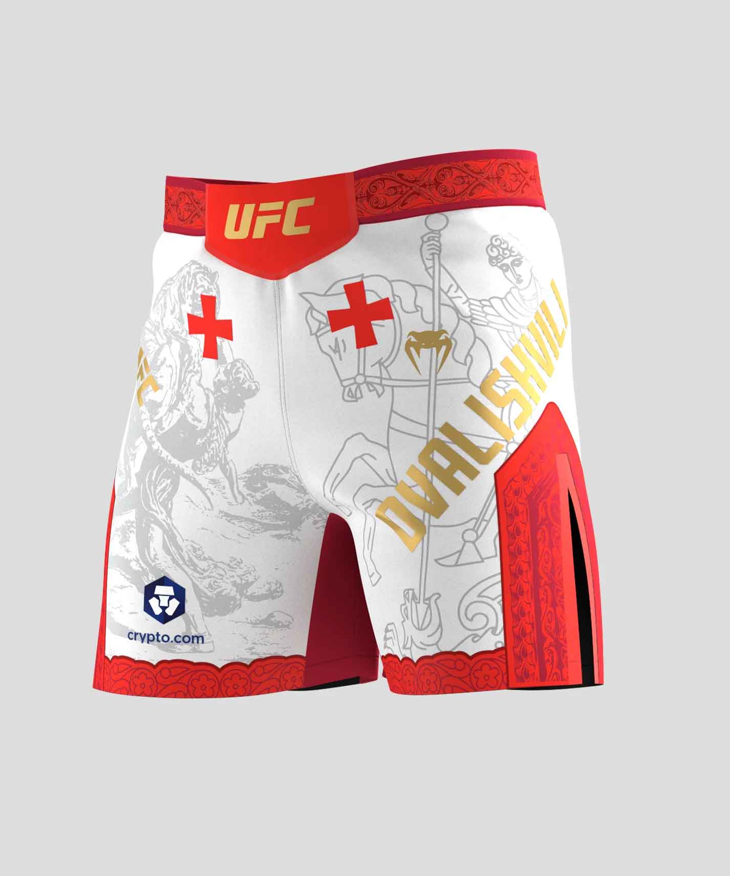 VENUM／ヴェナム　ファイトショーツ　　UFC Unrivaled by Venum Merab Dvalishvili Men's Short Fit Fight Short／限定版UFCアンライバルド by ヴェナム メラブ・ドバリシビリ メンズ ショートフィット ファイトショーツ