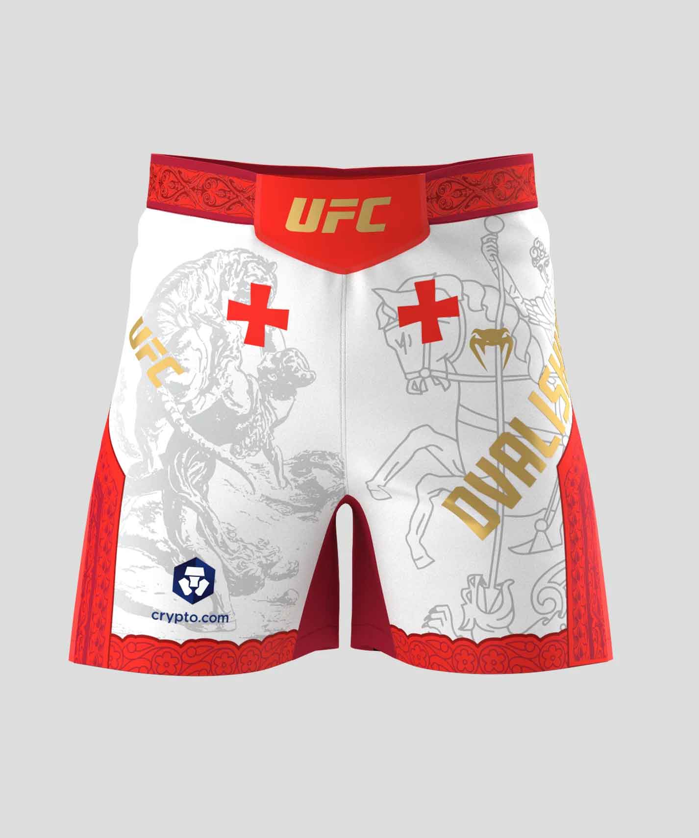 UFC Unrivaled by Venum Merab Dvalishvili Men's Short Fit Fight Short／限定版UFCアンライバルド by ヴェナム メラブ・ドバリシビリ メンズ ショートフィット ファイトショーツ