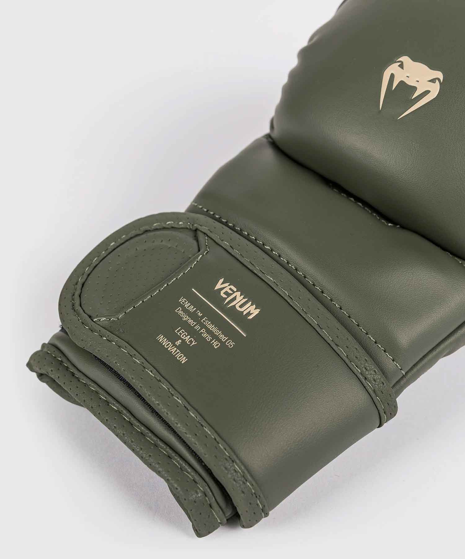 VENUM／ヴェナム　MMAグローブ（オープンフィンガーグローブ）　　Impact Evo MMA Sparring Gloves Military Green／インパクト エヴォ MMAスパーリンググローブ（ミリタリーグリーン）