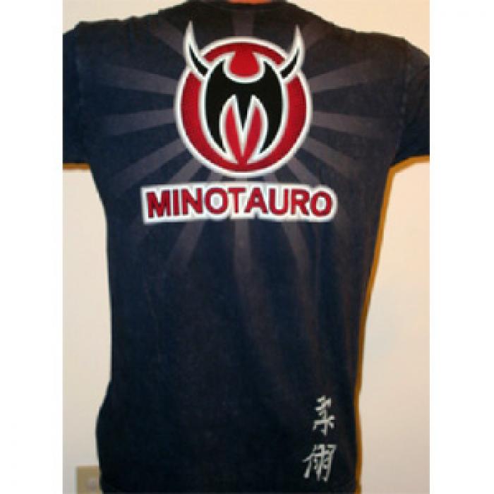 総合格闘技MMAブランド／その他　Tシャツ　　MINOTAURO CLOTHING／ミノタウロ・クローシング　UFCファン・エキスポ着用モデル ブラック・ウォッシュ