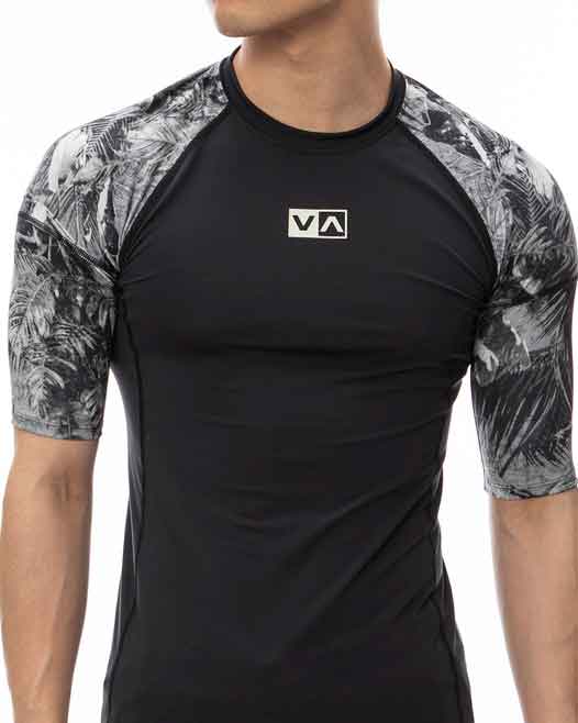 RVCA／ルーカ（ルカ）　ラッシュガード　　HAWAII SPORT RASHGUARD SS／ハワイ スポーツ ラッシュガード ショートスリーブ