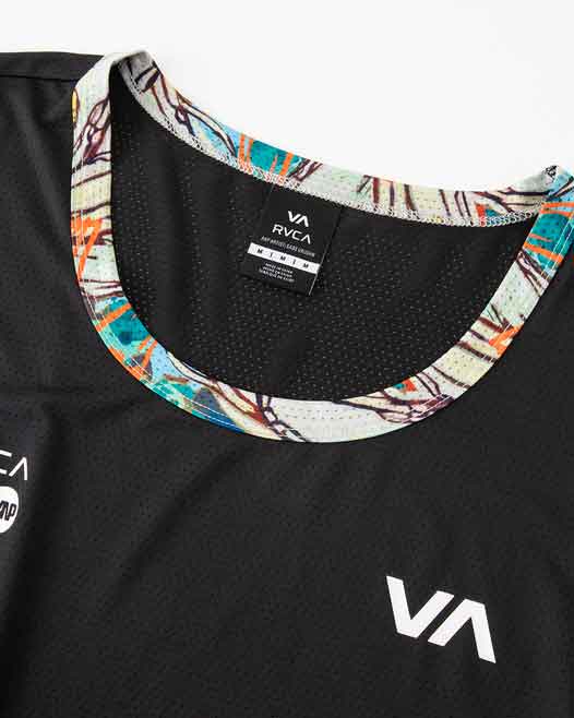 RVCA／ルーカ（ルカ）　タンクトップ　　SAGE VAUGHN RVCA RUNNER TANK TOP／セージ・ヴォーン RVCA ランナー タンクトップ