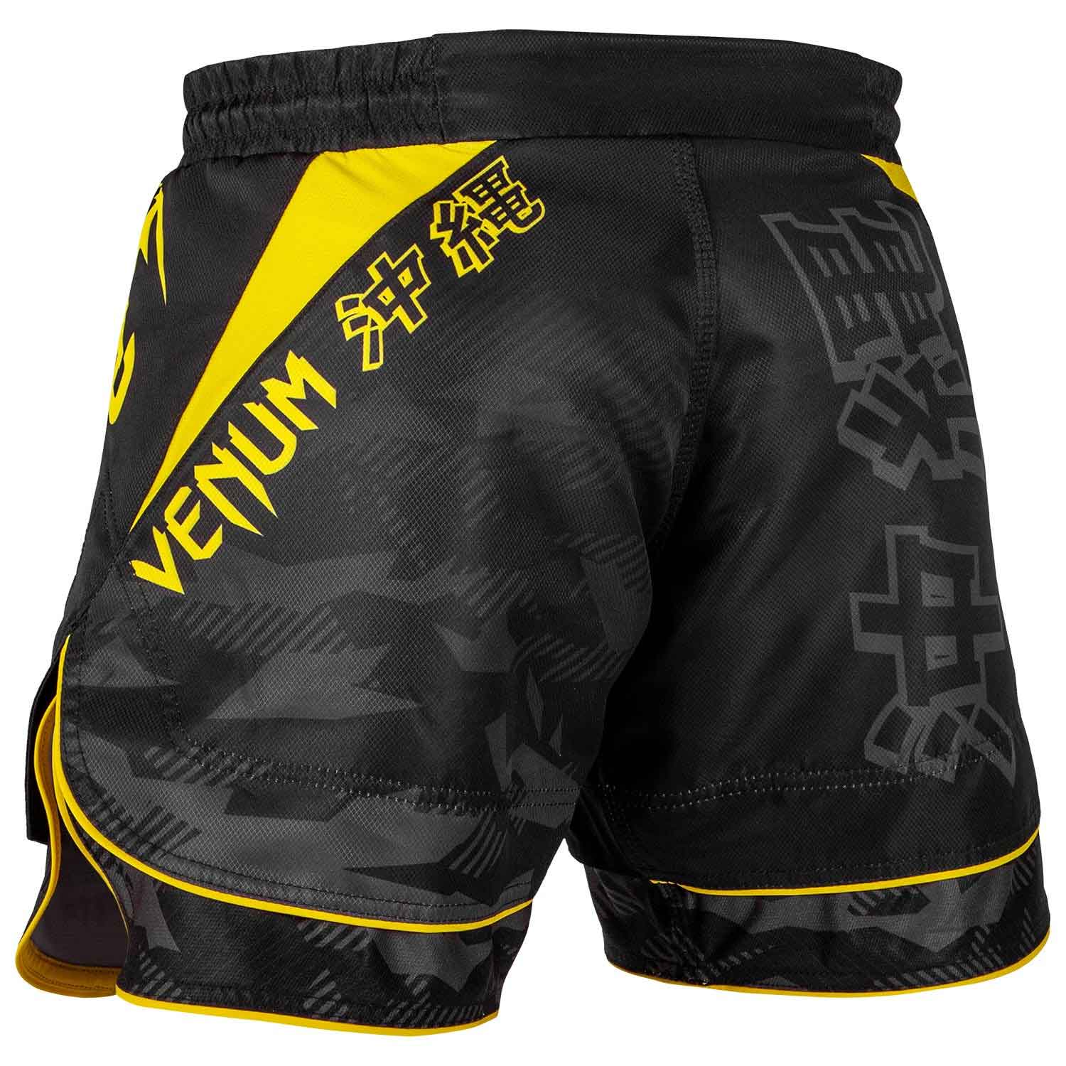 VENUM／ヴェナム　ファイトショーツ　　OKINAWA 2.0 FIGHTSHORTS／沖縄 2.0 ファイトショーツ（黒／イエロー）