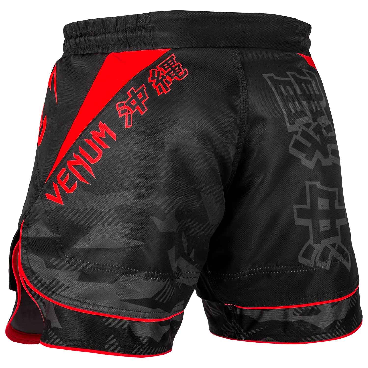 VENUM／ヴェナム　ファイトショーツ　　OKINAWA 2.0 FIGHTSHORTS／沖縄 2.0 ファイトショーツ（黒／レッド）