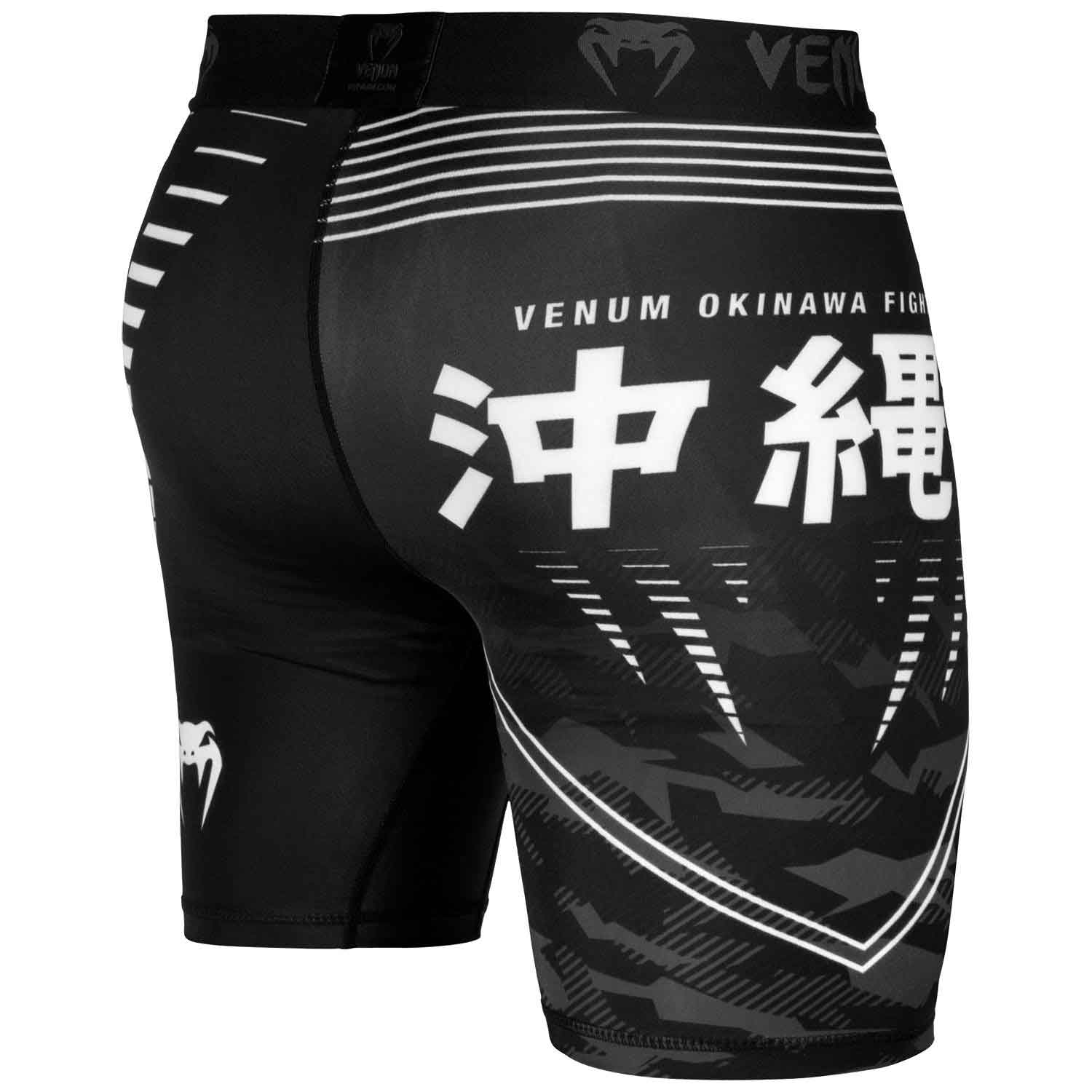 VENUM／ヴェナム　コンプレッション・バーリトゥードショーツ　　OKINAWA 2.0 COMPRESSION SHORTS／沖縄 2.0 コンプレッションショーツ（黒／白）