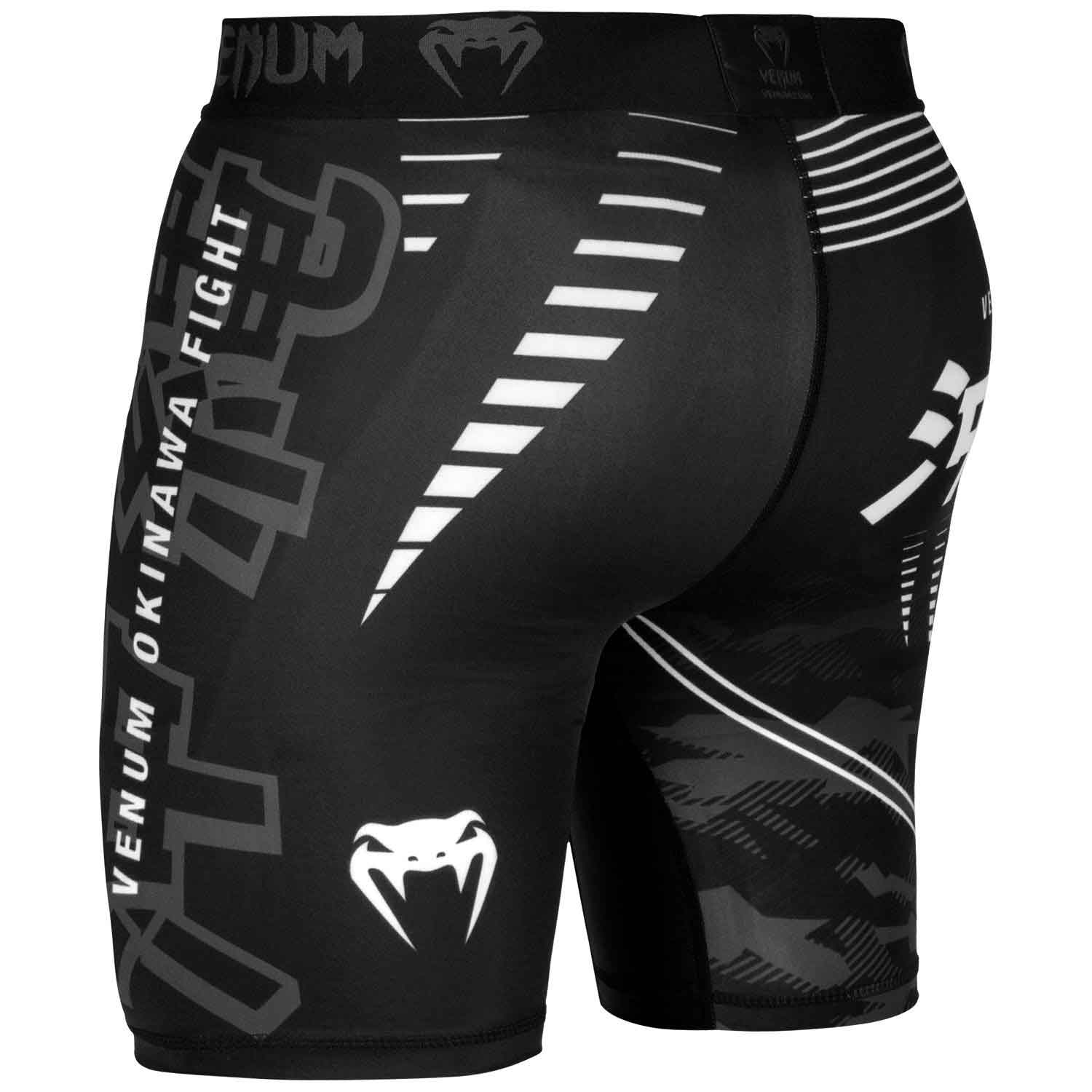 VENUM／ヴェナム　コンプレッション・バーリトゥードショーツ　　OKINAWA 2.0 COMPRESSION SHORTS／沖縄 2.0 コンプレッションショーツ（黒／白）