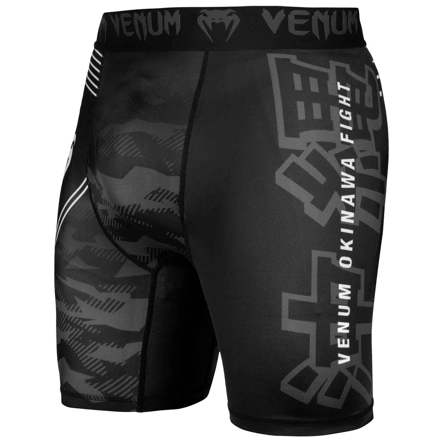 VENUM／ヴェナム　コンプレッション・バーリトゥードショーツ　　OKINAWA 2.0 COMPRESSION SHORTS／沖縄 2.0 コンプレッションショーツ（黒／白）