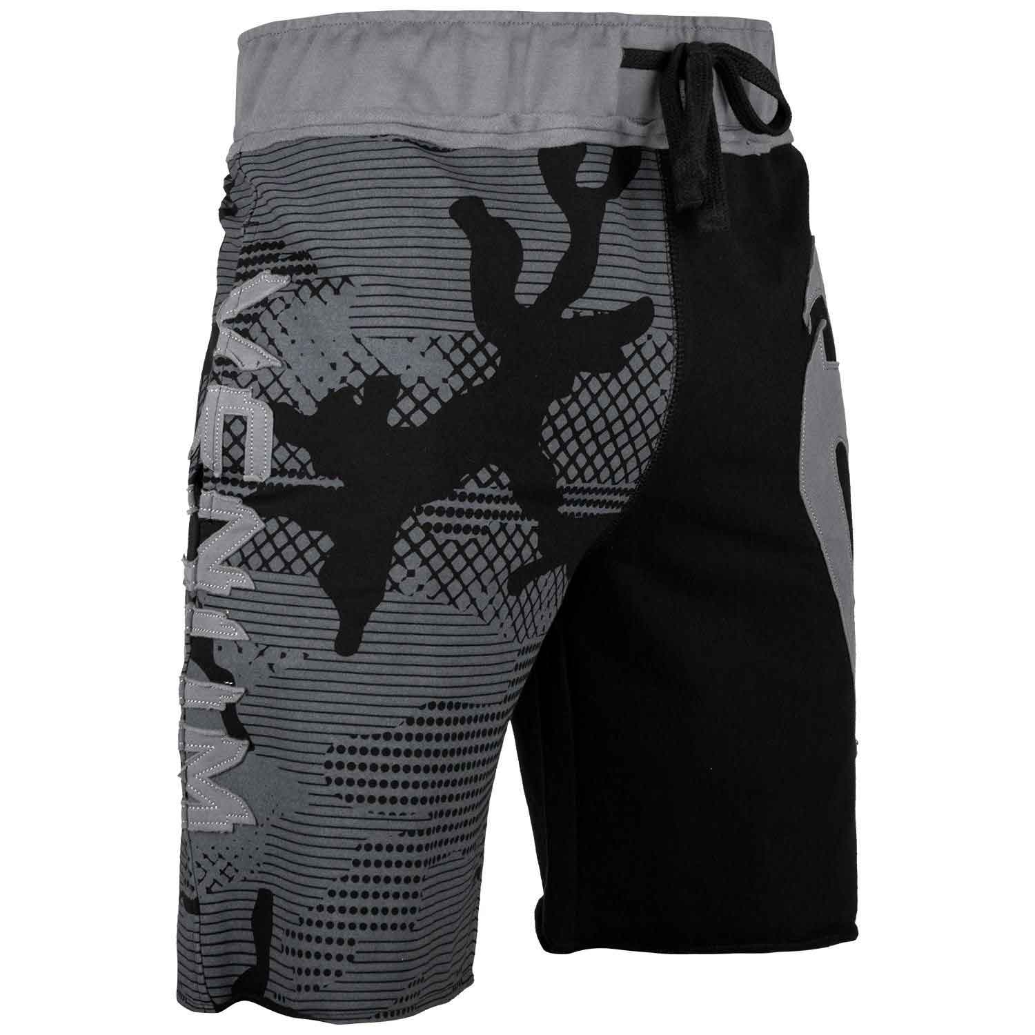 VENUM／ヴェナム　トレーニング・フィットネスショーツ　　ASSAULT COTTON SHORTS／アサルト コットン ショーツ（黒／グレー・カモ）