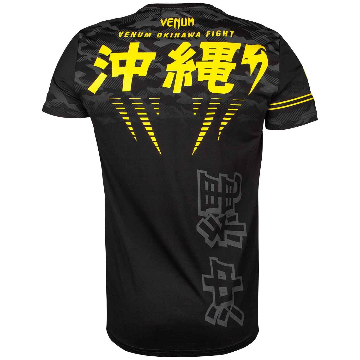 VENUM／ヴェナム　Tシャツ　　OKINAWA 2.0 T-SHIRT／沖縄 2.0 Tシャツ（黒／イエロー）