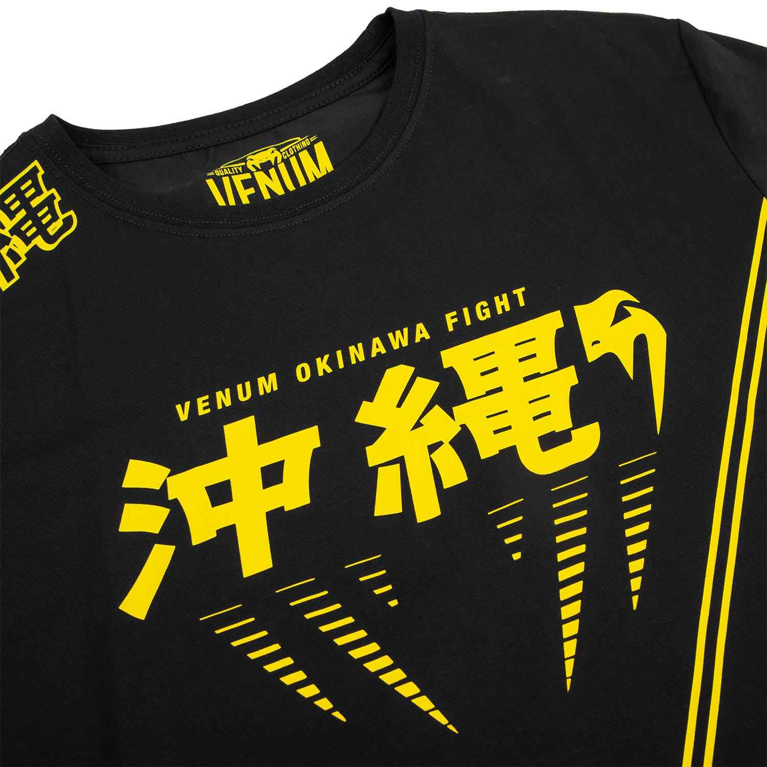 VENUM／ヴェナム　Tシャツ　　OKINAWA 2.0 T-SHIRT／沖縄 2.0 Tシャツ（黒／イエロー）