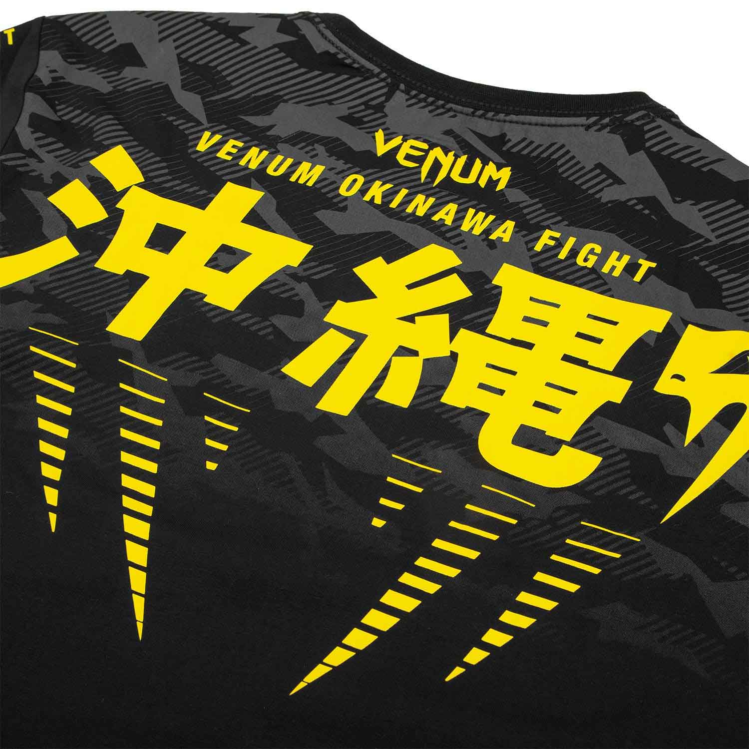 VENUM／ヴェナム　Tシャツ　　OKINAWA 2.0 T-SHIRT／沖縄 2.0 Tシャツ（黒／イエロー）