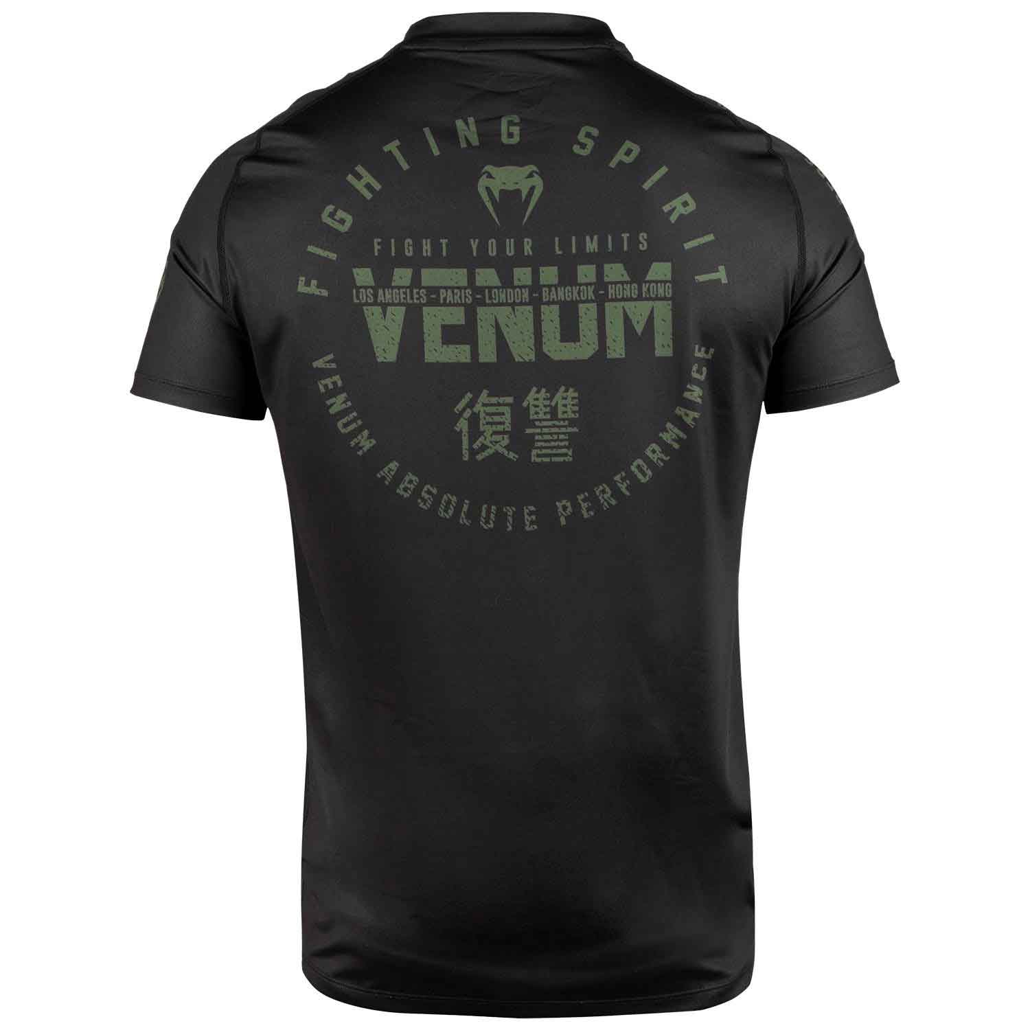 VENUM／ヴェナム　Tシャツ　　SIGNATURE DRY TECH T-SHIRT／シグネイチャー ドライテックTシャツ（黒／カーキ）