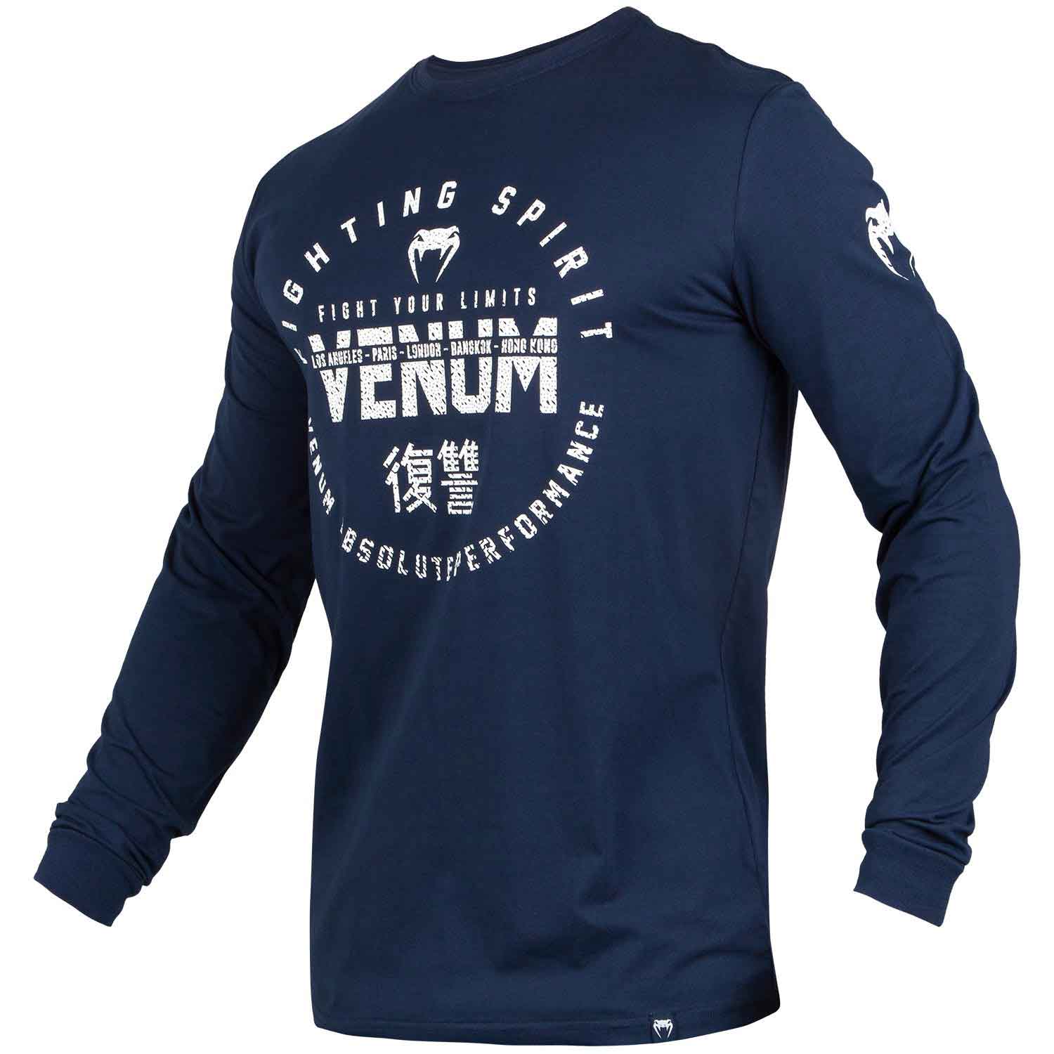 VENUM／ヴェナム　ロングスリーブ　　SIGNATURE T-SHIRT LONG SLEEVES／シグネイチャー ロングスリーブ（ネイビーブルー）