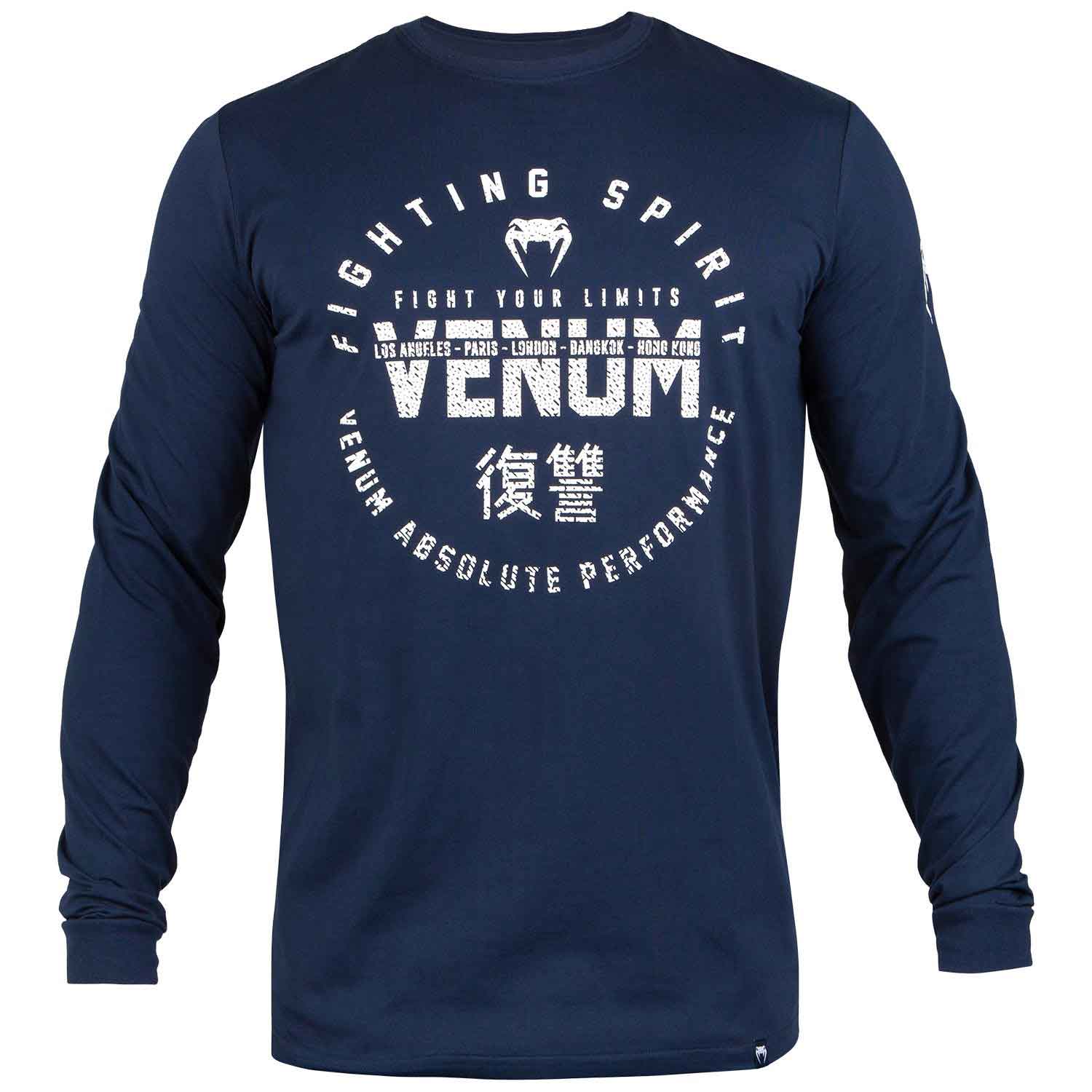 VENUM／ヴェナム　ロングスリーブ　　SIGNATURE T-SHIRT LONG SLEEVES／シグネイチャー ロングスリーブ（ネイビーブルー）