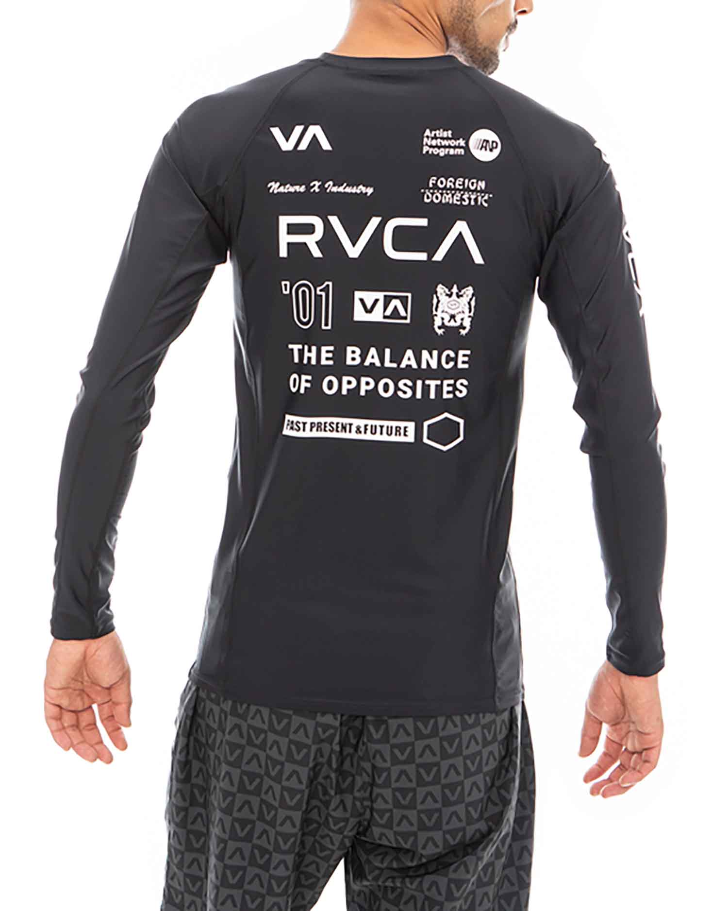 RVCA／ルーカ（ルカ）　ラッシュガード　　BALANCE ARCH ラッシュガード