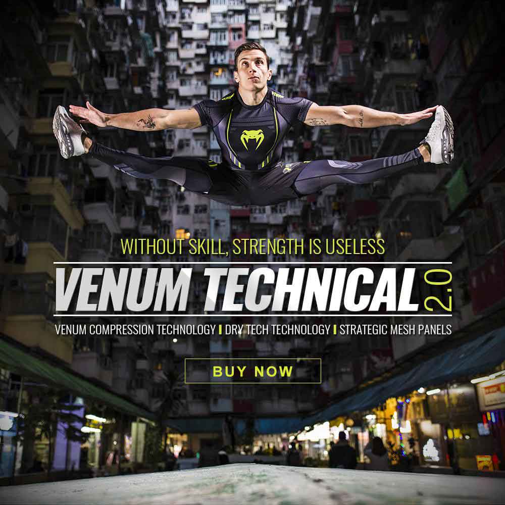 VENUM／ヴェナム　ラッシュガード　　TECHNICAL 2.0 RASHGUARD LONG／テクニカル 2.0 ラッシュガード（ロング）