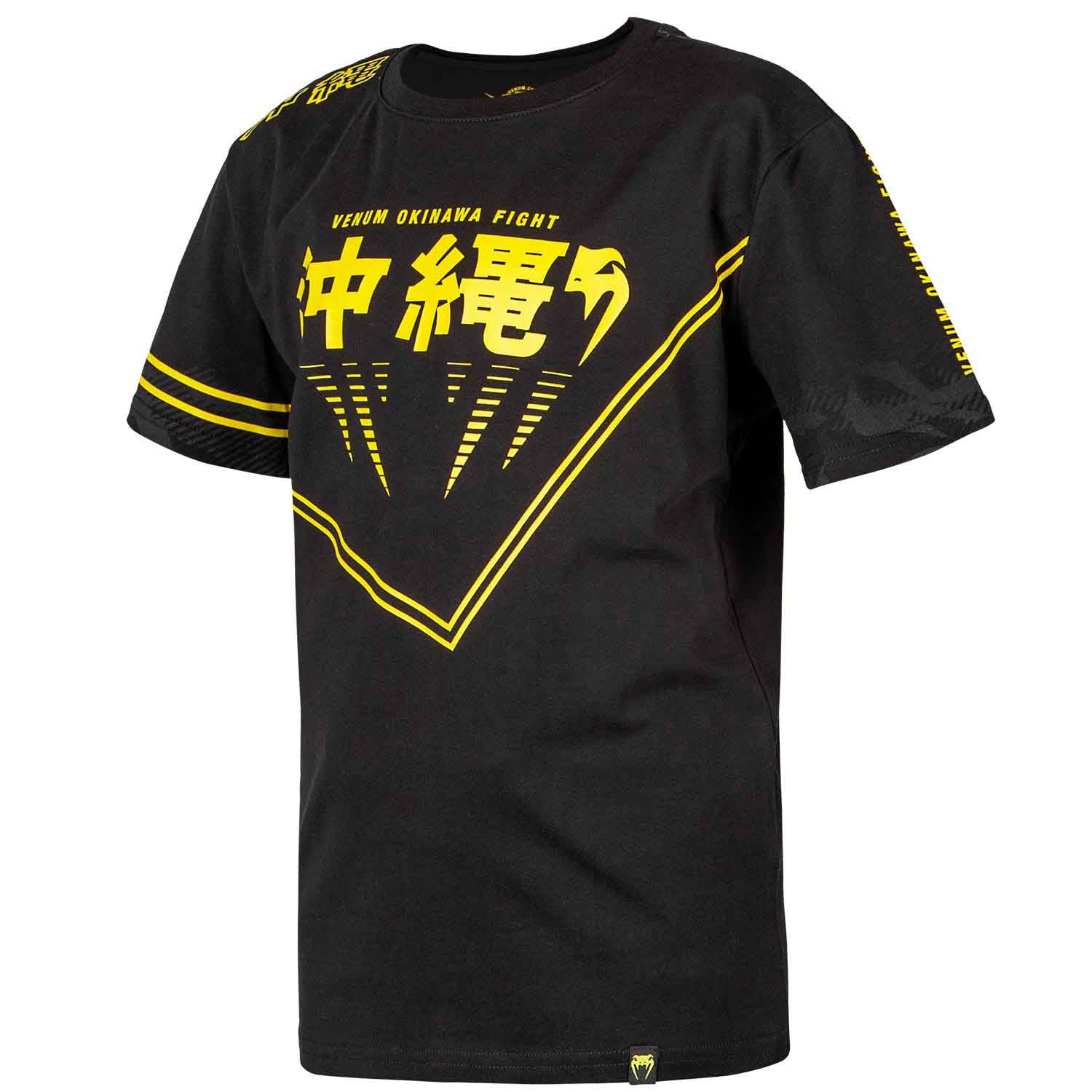 VENUM KIDS／キッズ　Tシャツ　　OKINAWA 2.0 KIDS T-SHIRT／沖縄 2.0 キッズTシャツ（黒／イエロー）