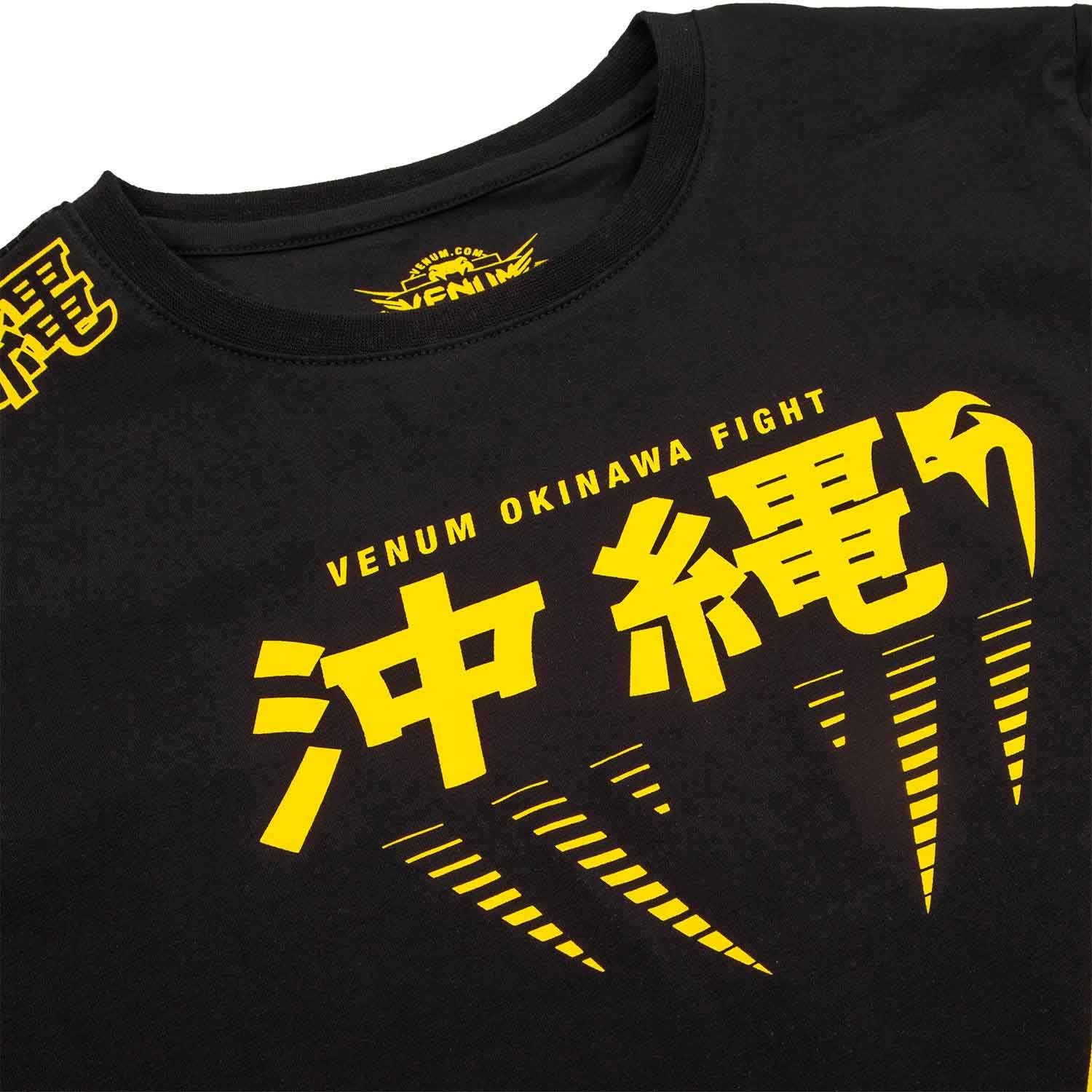 VENUM KIDS／キッズ　Tシャツ　　OKINAWA 2.0 KIDS T-SHIRT／沖縄 2.0 キッズTシャツ（黒／イエロー）