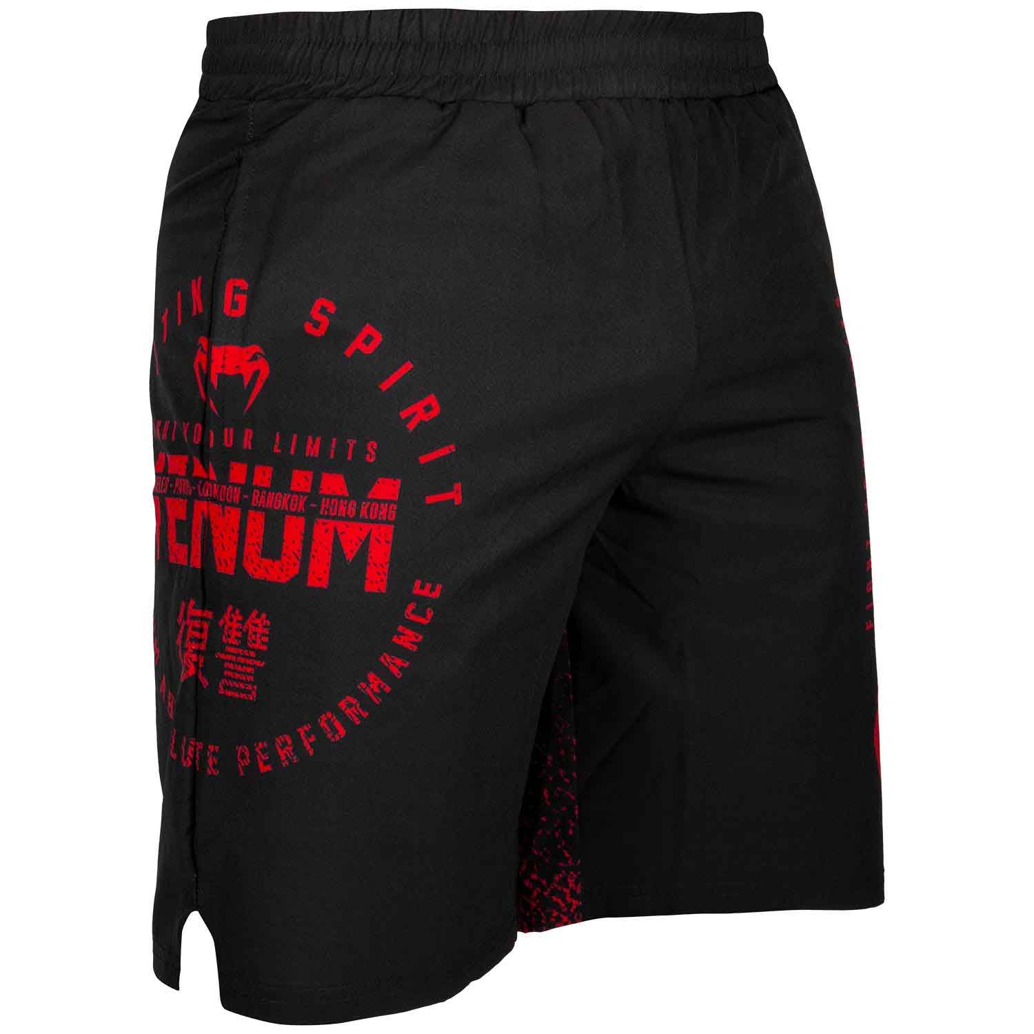 VENUM／ヴェナム　トレーニング・フィットネスショーツ　　SIGNATURE TRAINING SHORTS／シグネイチャー トレーニングショーツ（黒／レッド）