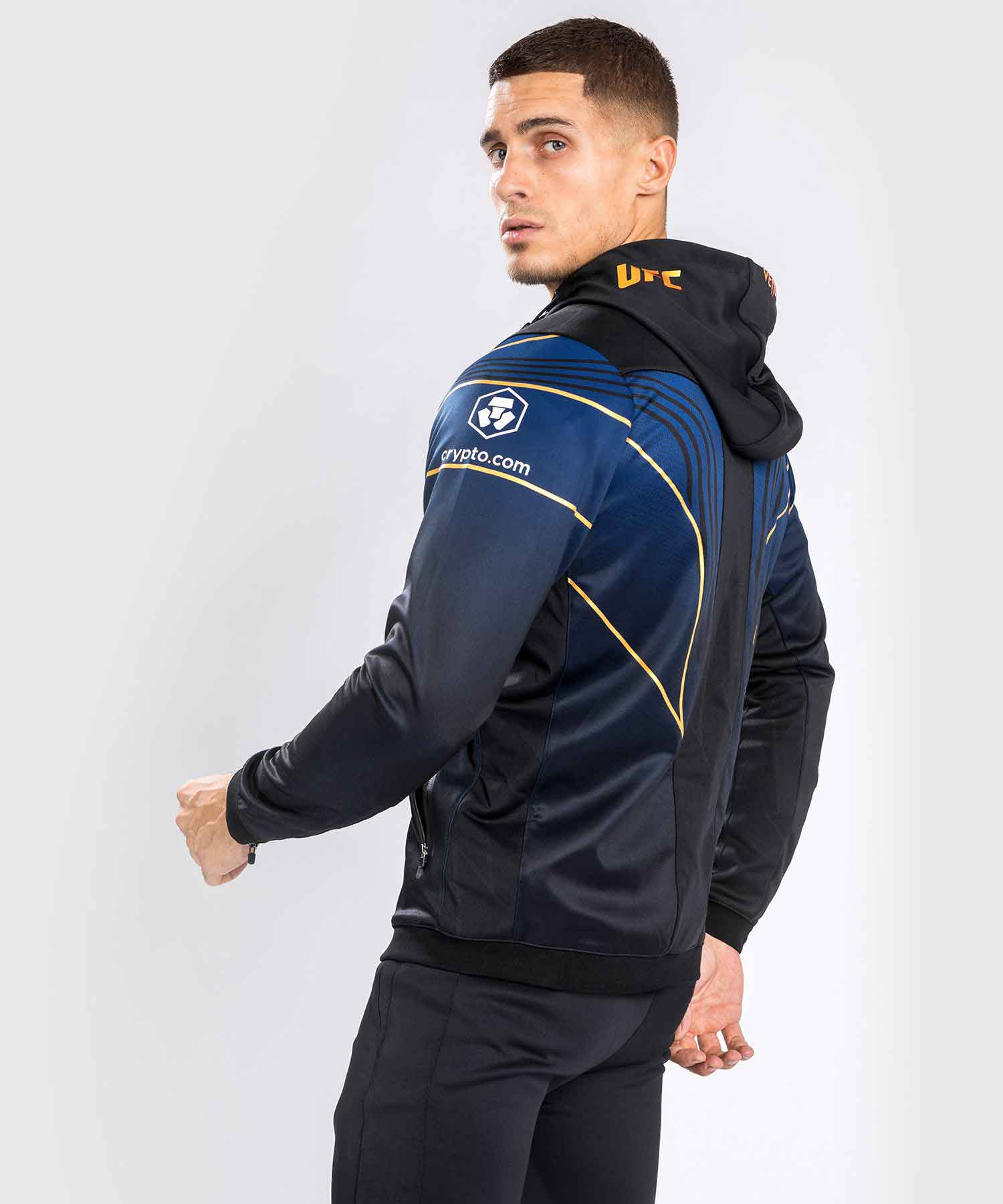 VENUM／ヴェナム　パーカー（フーディー）　　限定版 UFC AUTHENTIC FIGHT NIGHT 2.0 KIT BY VENUM MEN'S WALKOUT HOODIE MIDNIGHT EDITION CHAMPION／UFCオーセンティック ファイトナイト 2.0 キット by VENUM メンズ ウォークアウト フーディー ミッドナイト チャンピオン